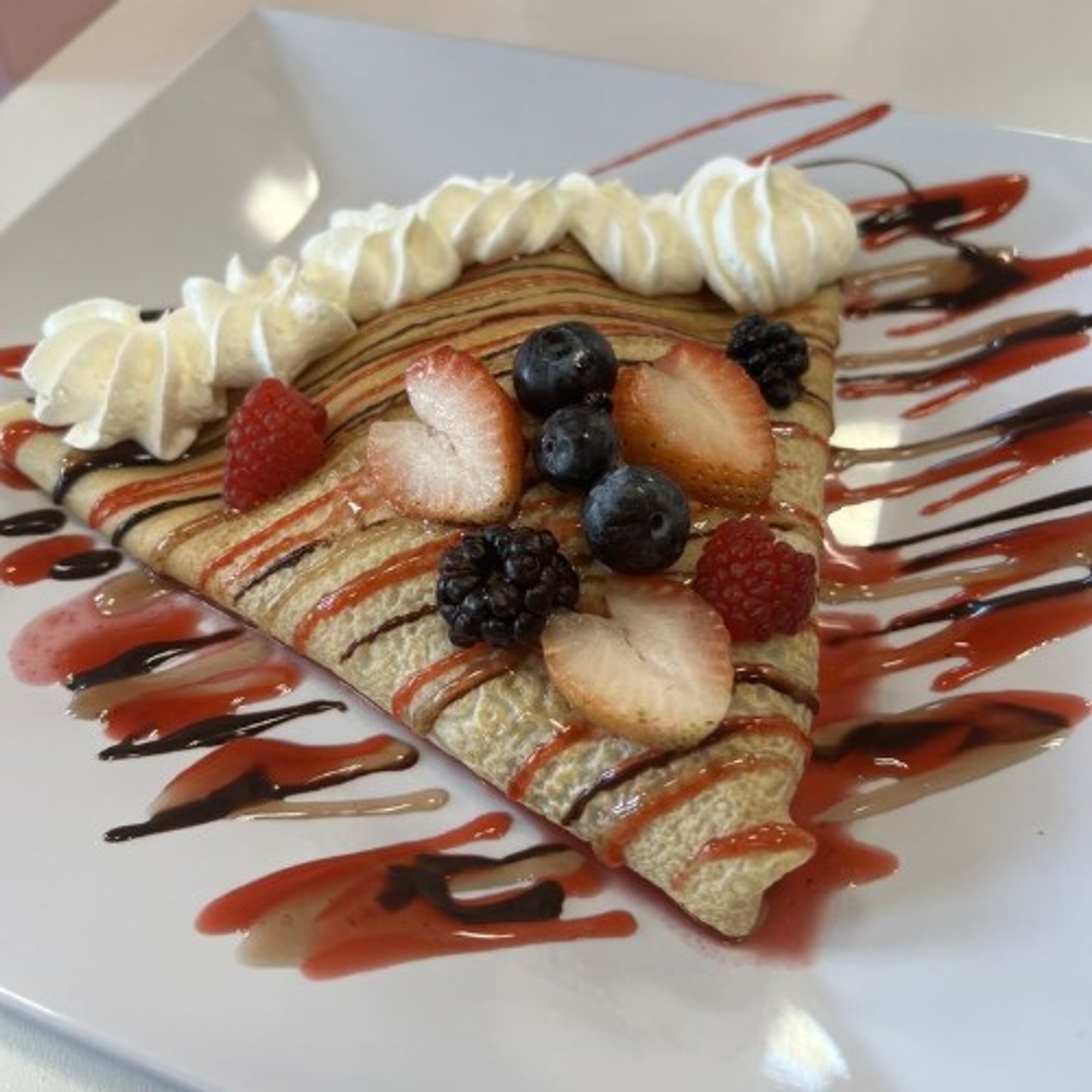 Four Berry Crepe