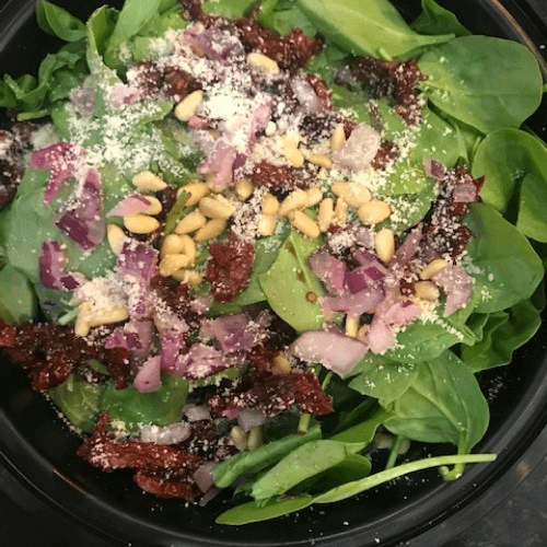 Sun Dried Tomatoes and Pesto Salad