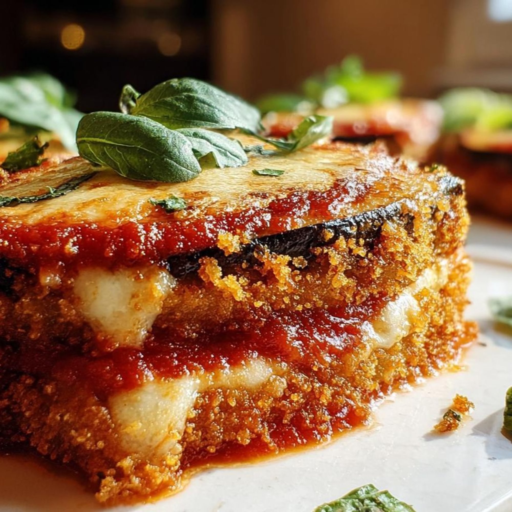 Side Eggplant Parmigiana