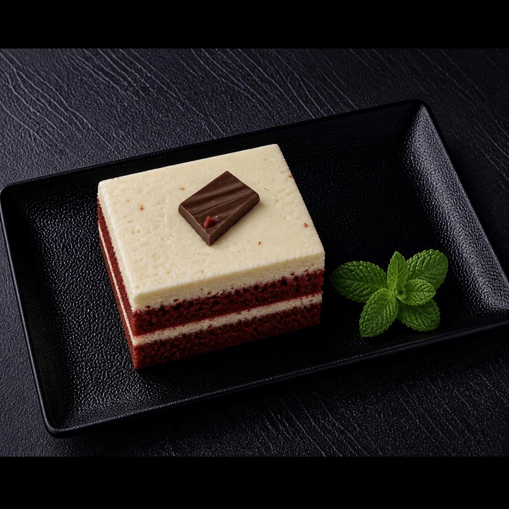 Square Red Velvet Cake
