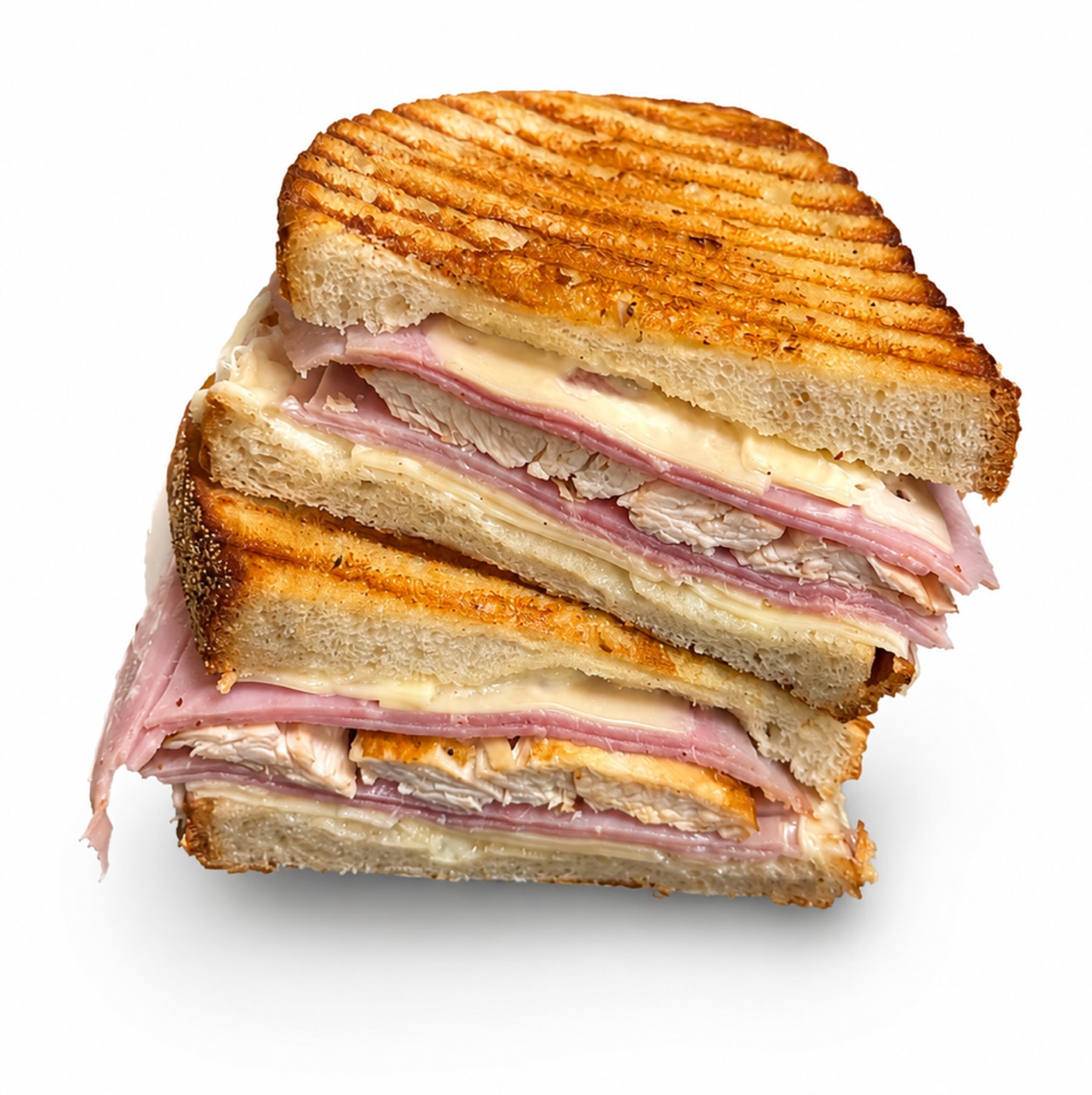#207. Grilled Chicken, Ham & Swiss Cheese Panini