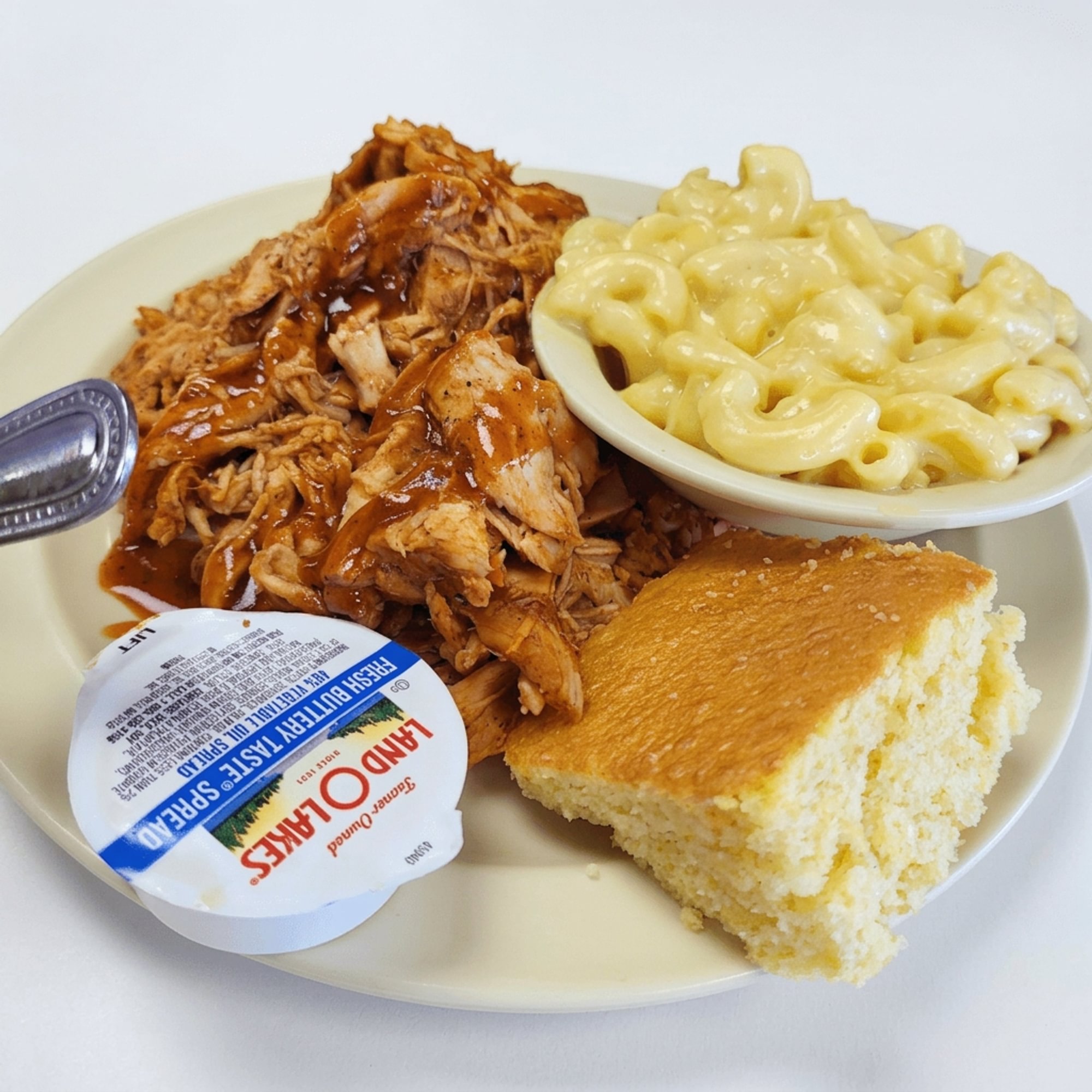 Pulled BBQ Chicken Platter