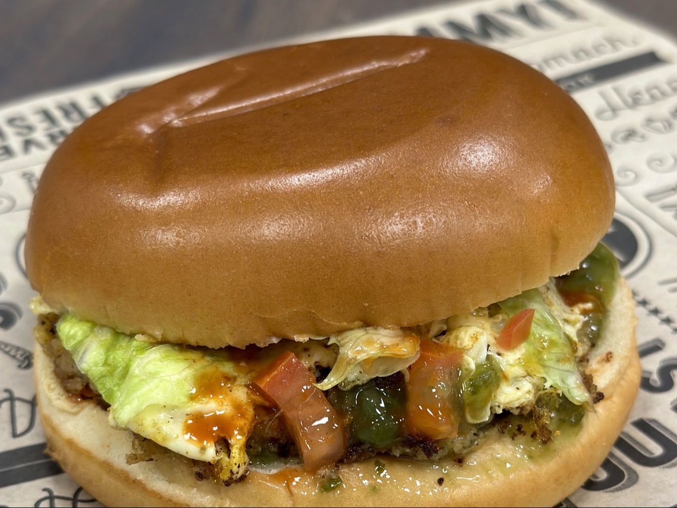 Bun Kabab (Anday Wala Burger)