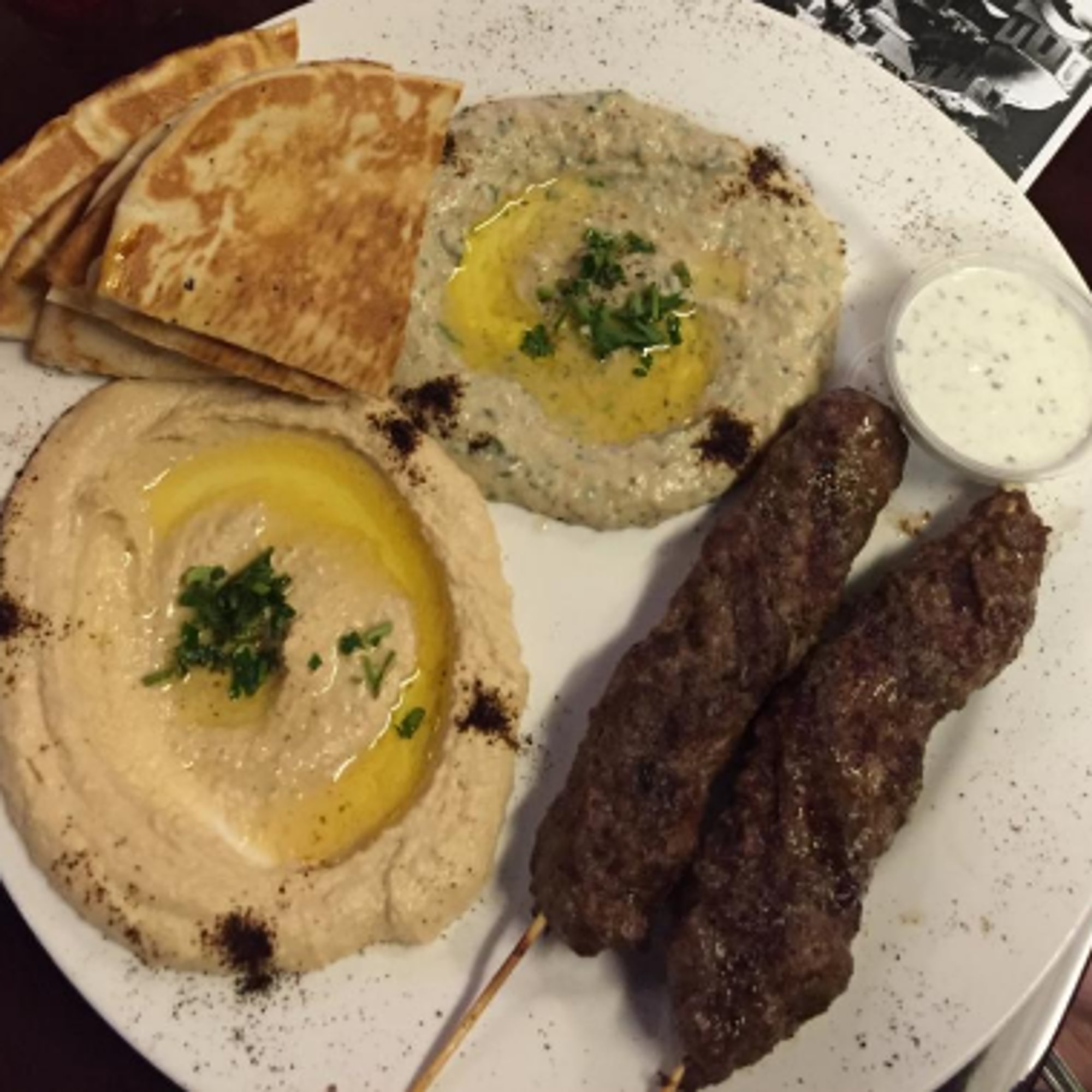 Kafta Kabob (Dinner)