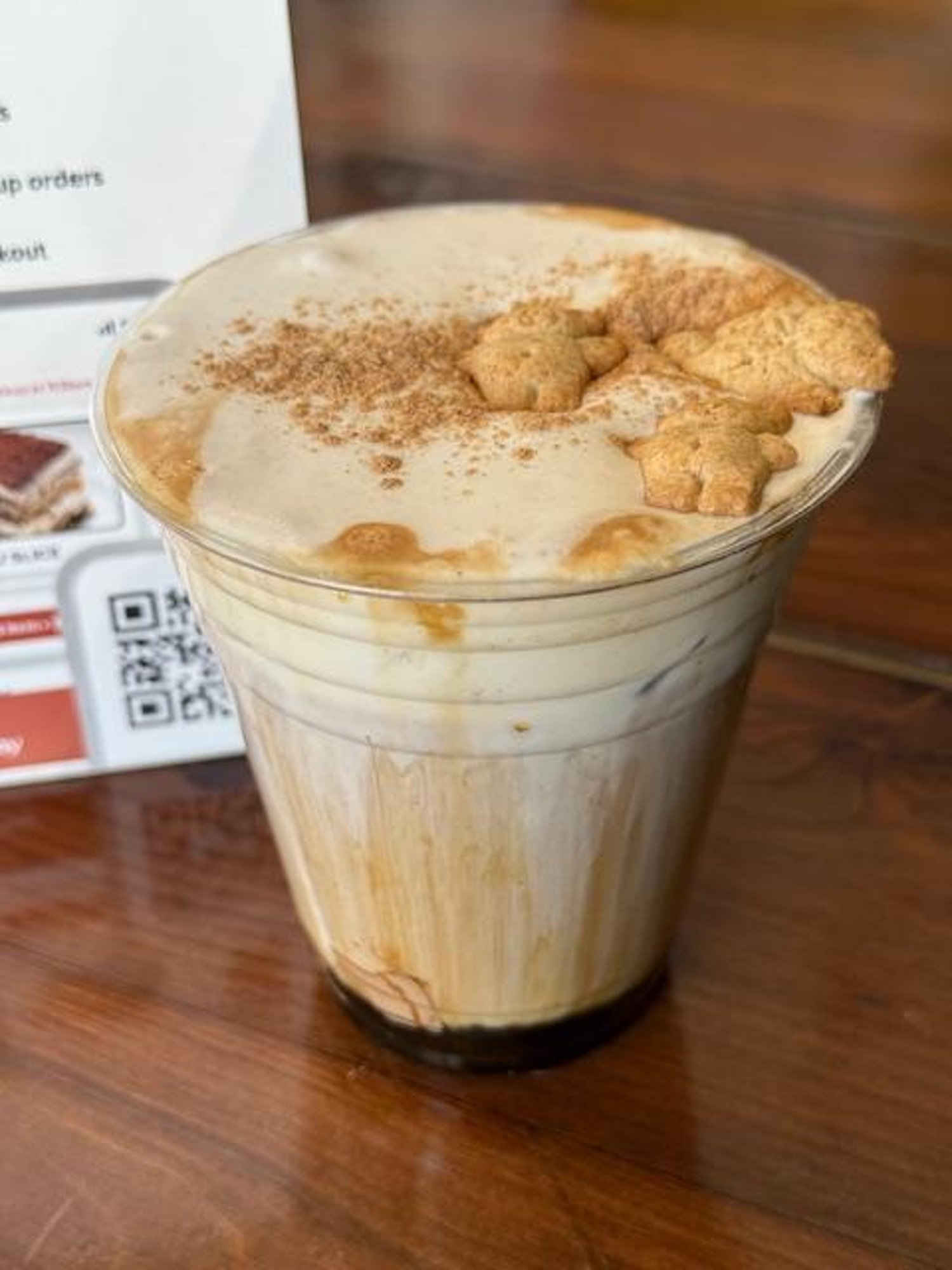 TEDDY GRAHAM LATTE