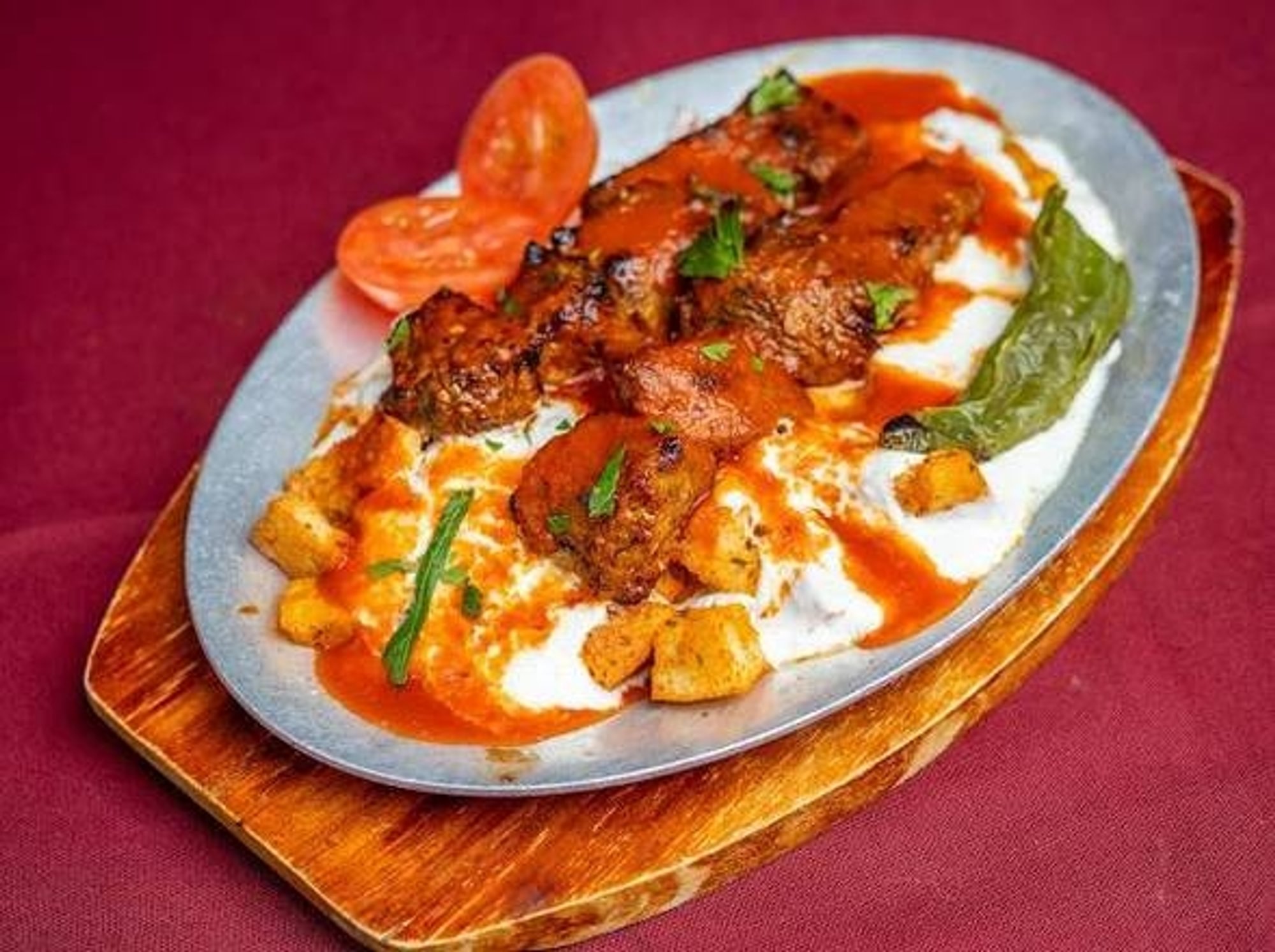 Yogurt Mixed Shish Kebab