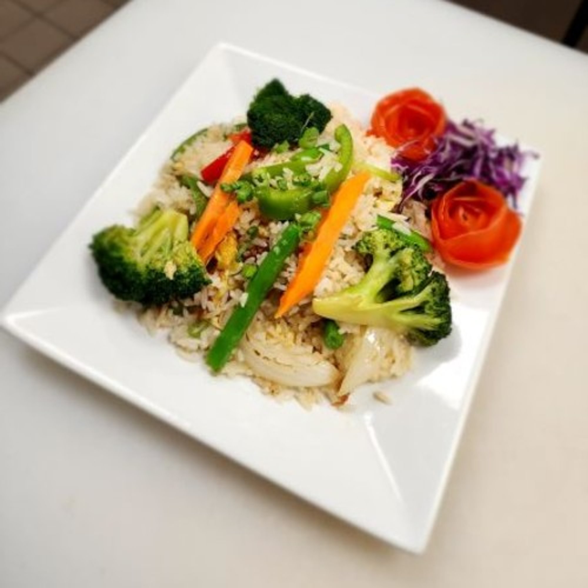 F3. Vegetable Fried Rice