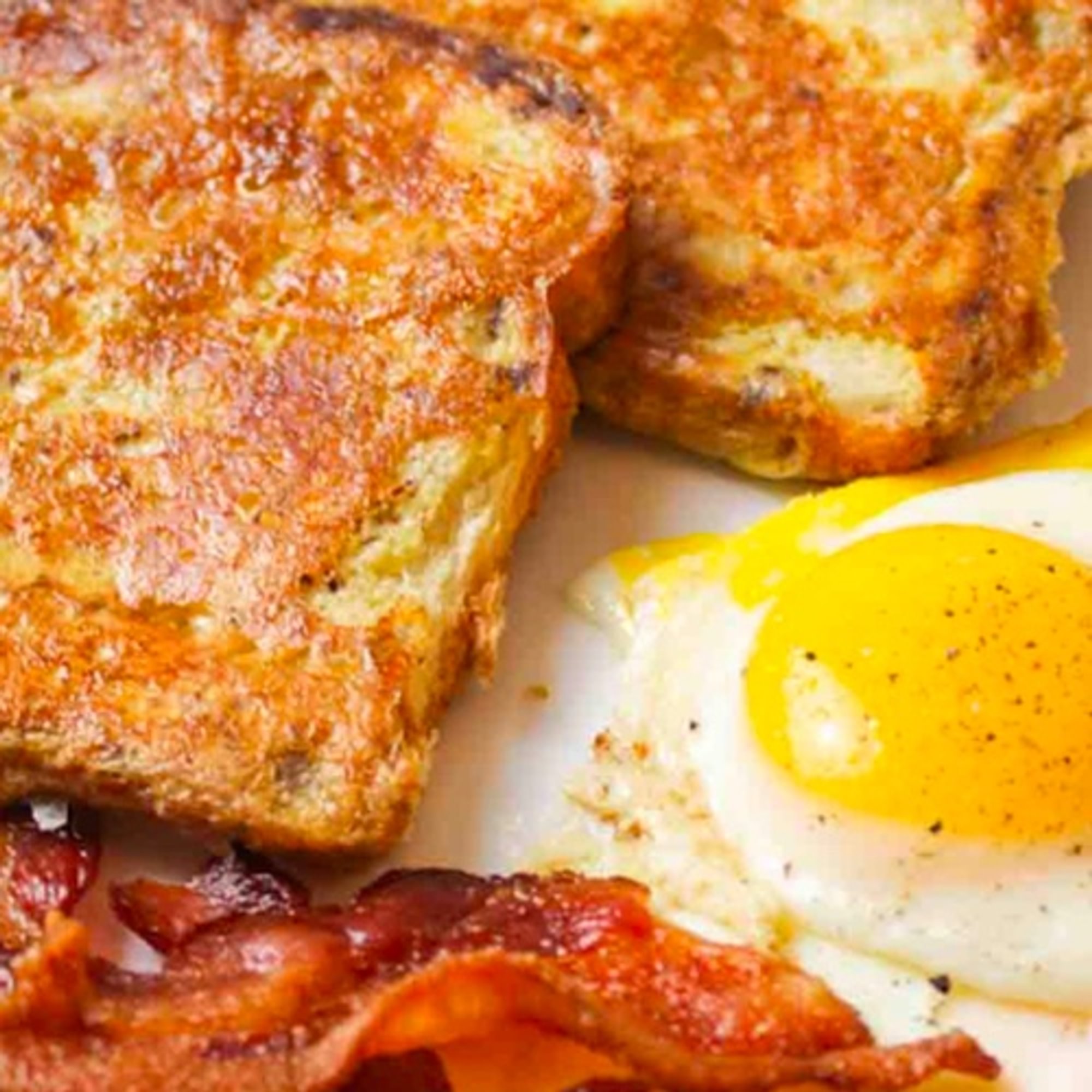 HUNGRY MAN SPECIAL WITH FRENCH TOAST