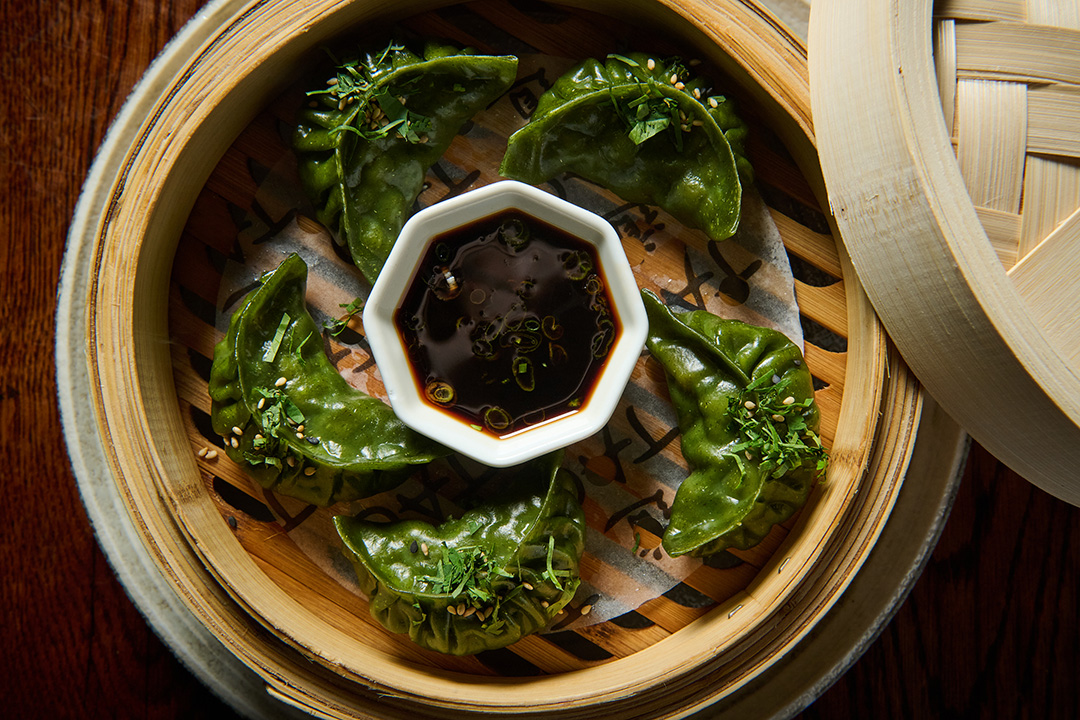 BAMBOO STEAMED VEGETABLE DUMPLINGS