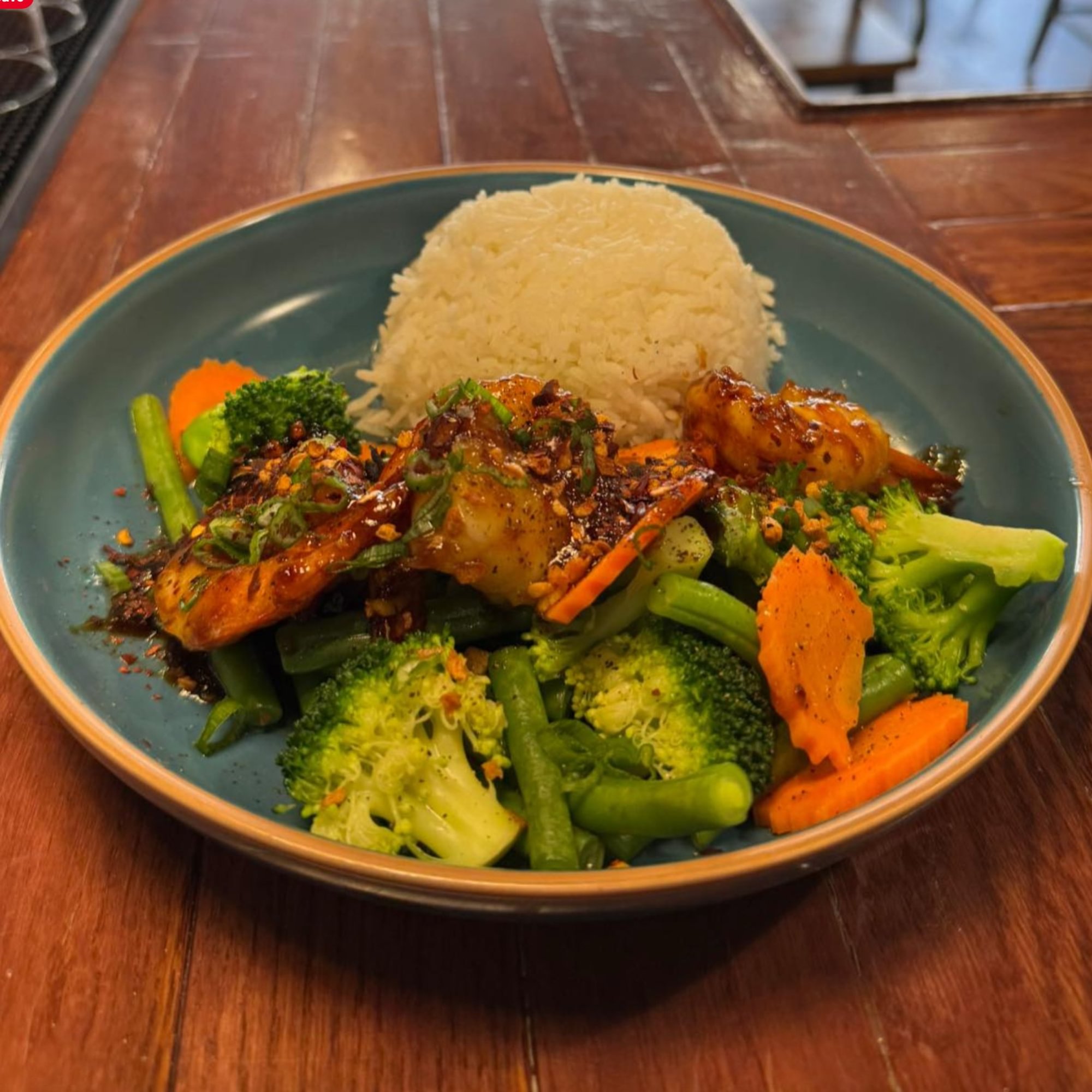 #23 My Thai Mixed Veggies Stir Fried Lunch