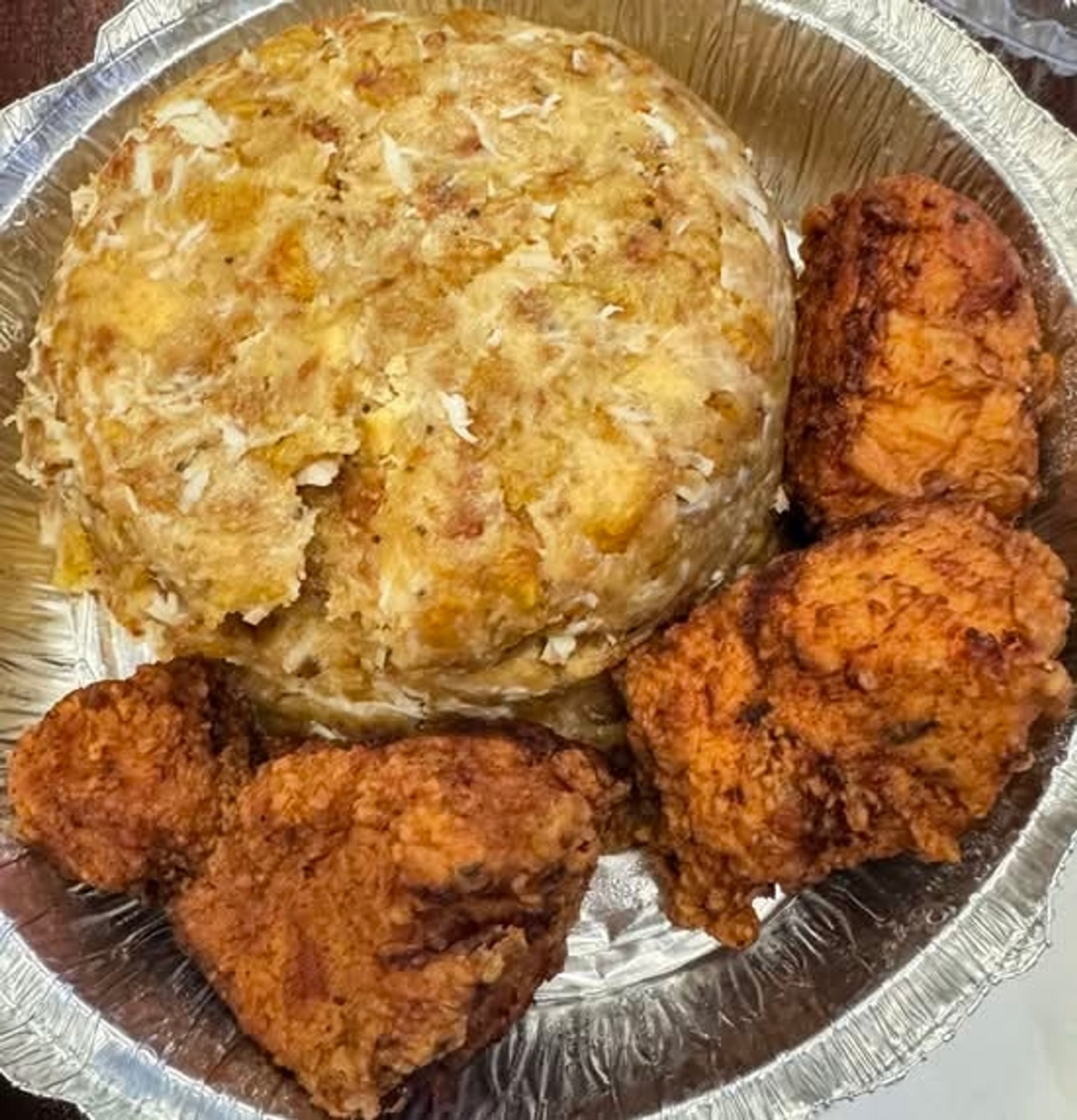 Mofongo De Pollo