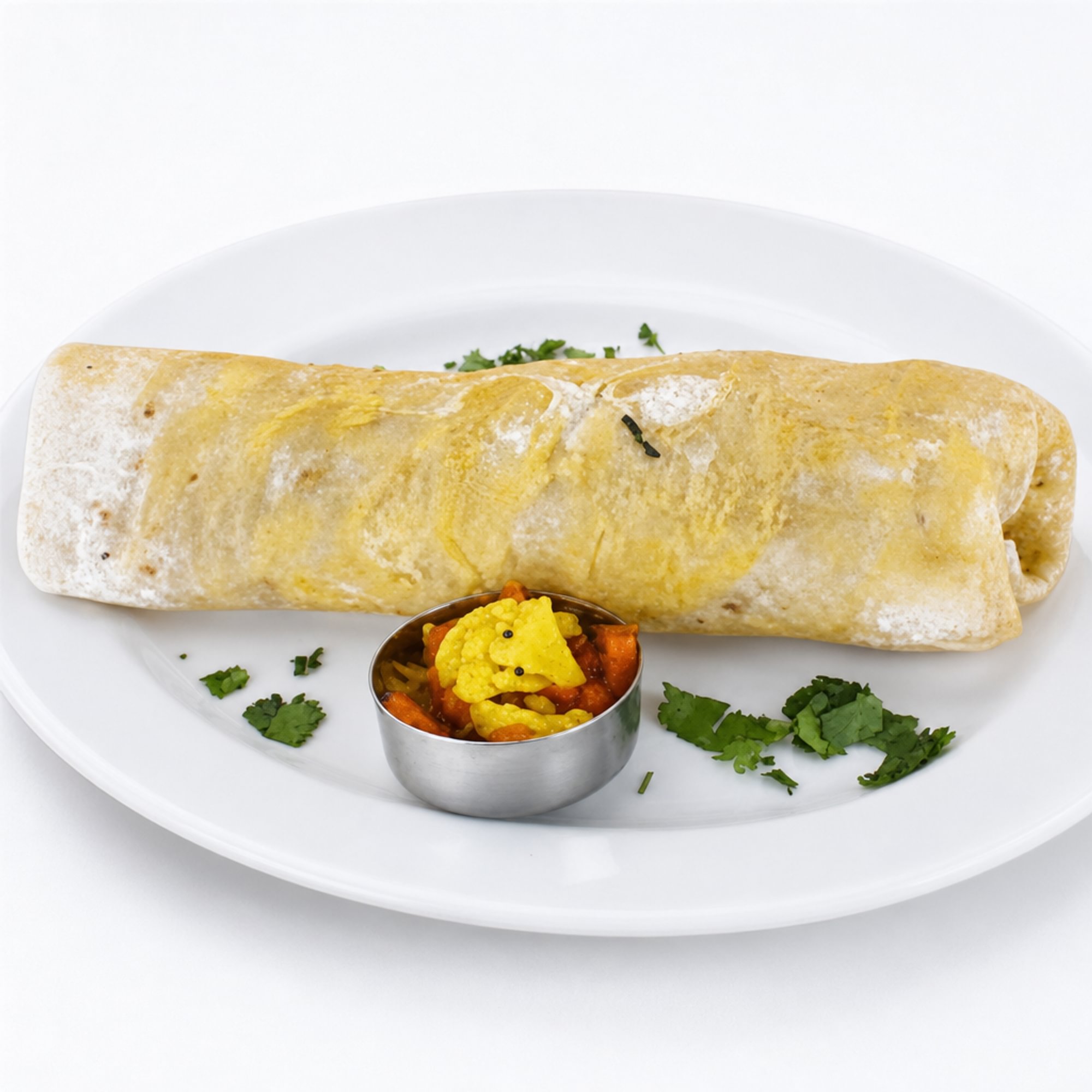Aloo Gobi Frankie