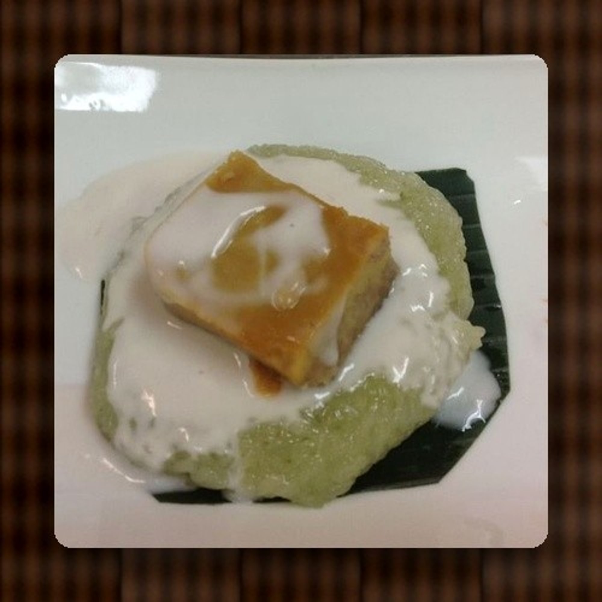 Sticky Rice With Thai Custard