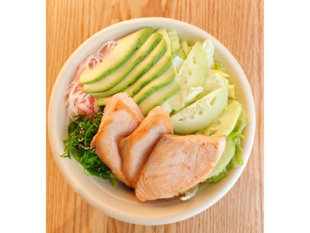 Poke Salmon (Cooked)