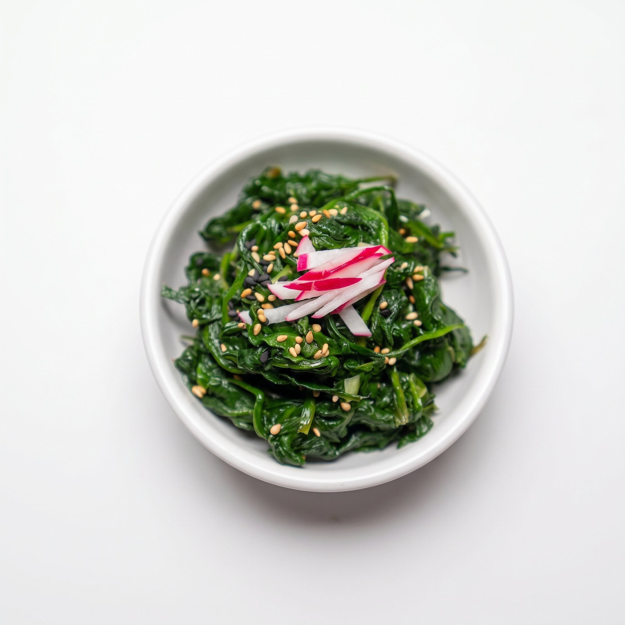 Korean Seasoned Spinach