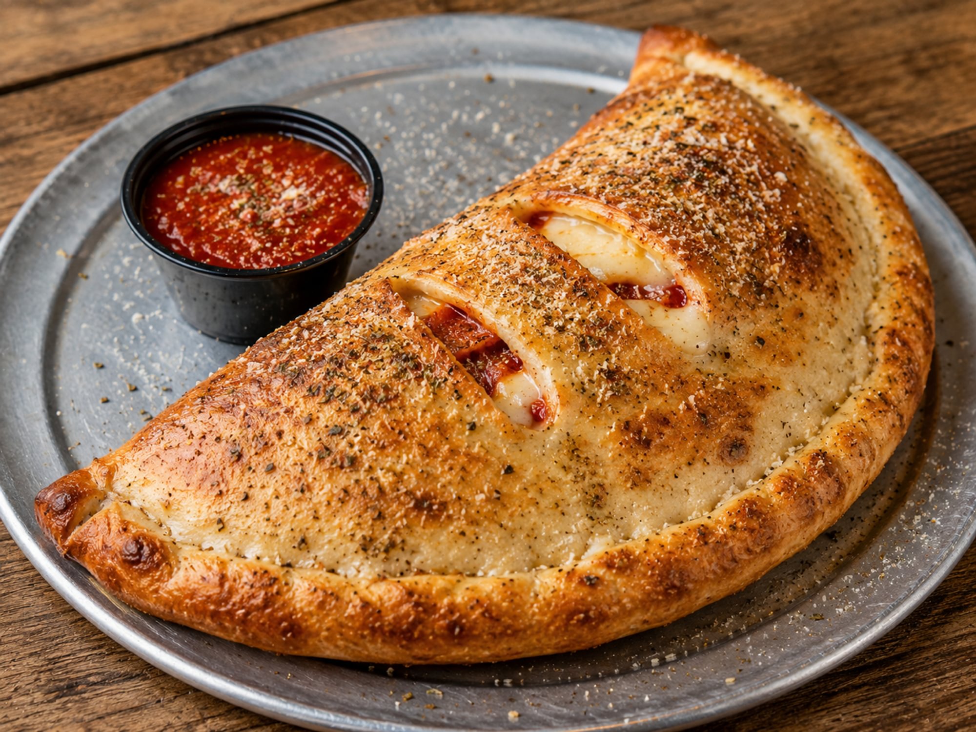 Ham, Pepperoni, & Cheese Calzone