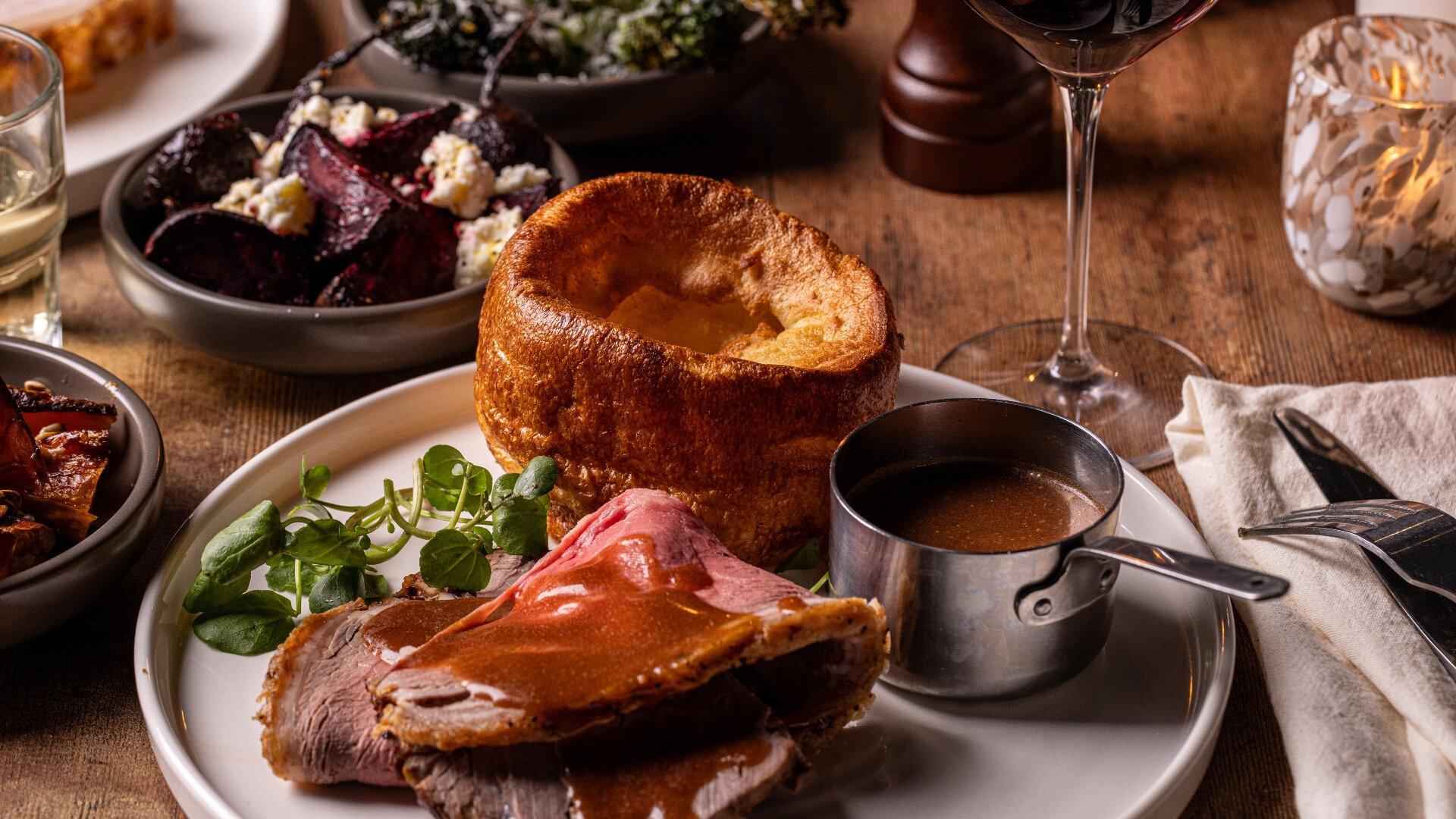 Roast British beef