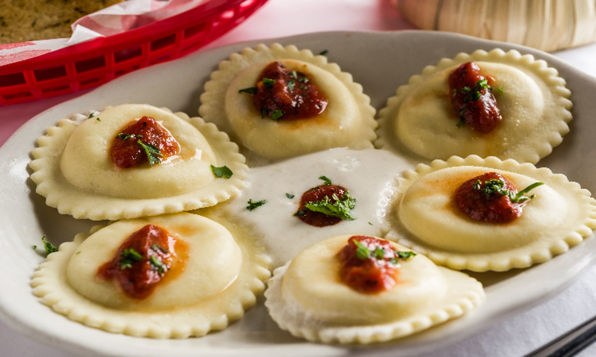 Baked Cheese Ravioli