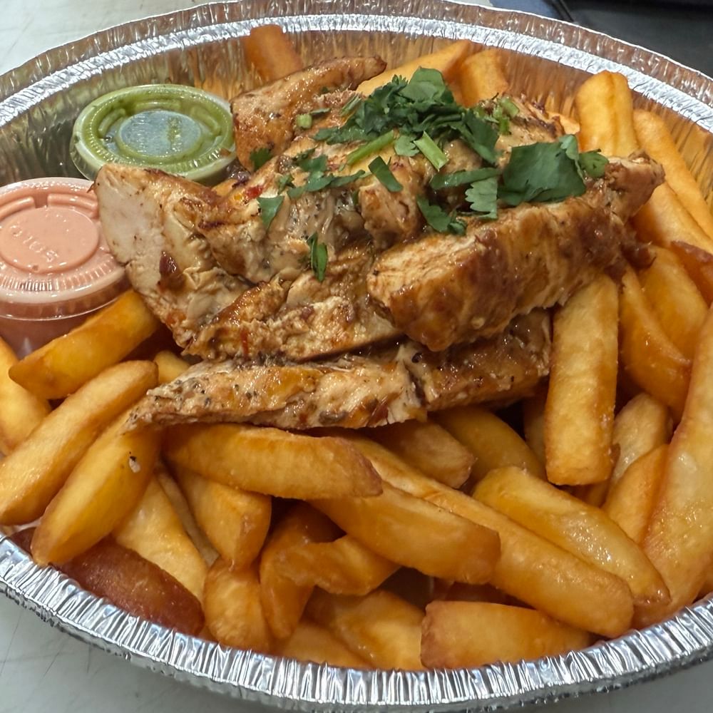 Grilled Protein With Fries