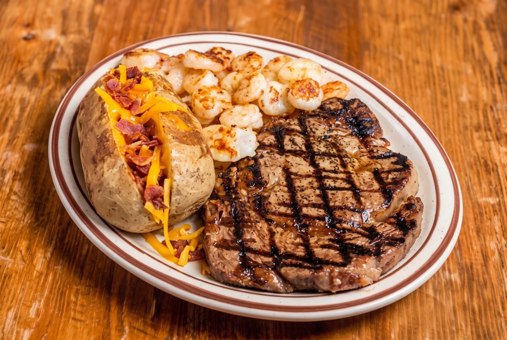 Sirloin/Add Shrimp*
