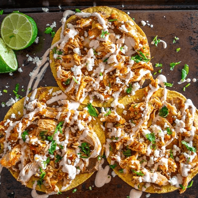 Tostadas De Tinga Platter