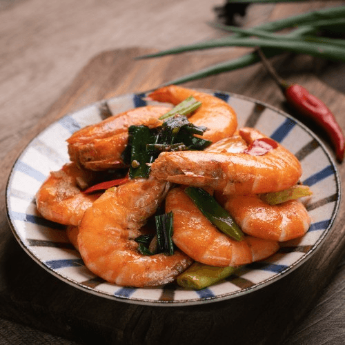 Steamed Shrimp