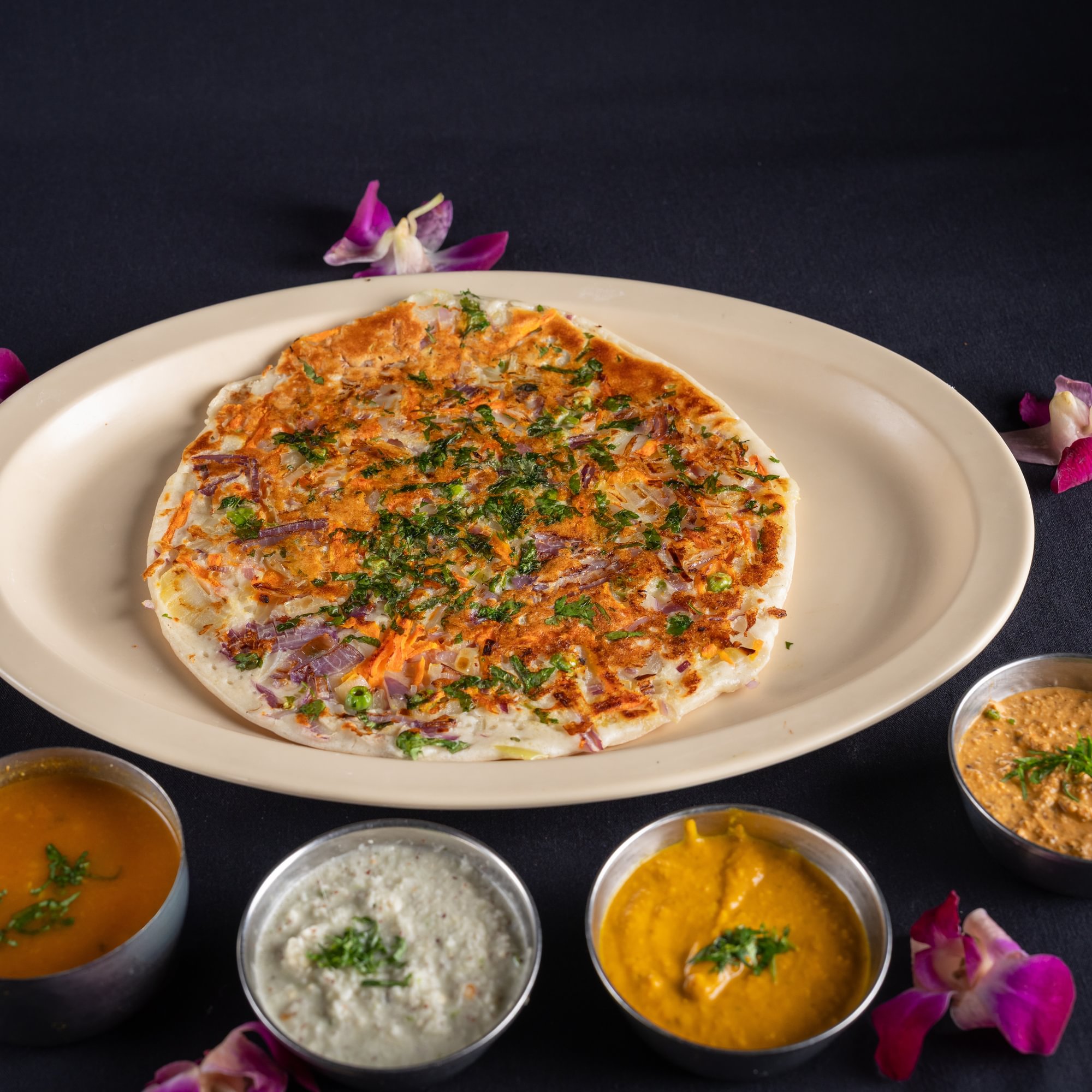 Vegetable Uttapam