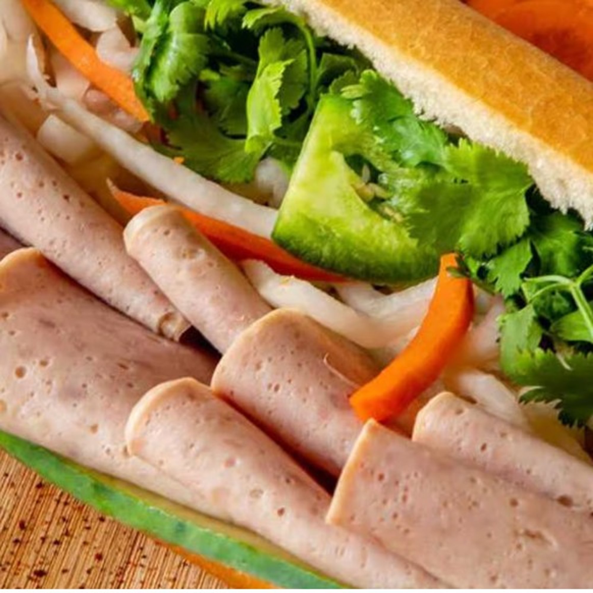 B15. Pate Port Roll/ Croissant Pate Cha Lua