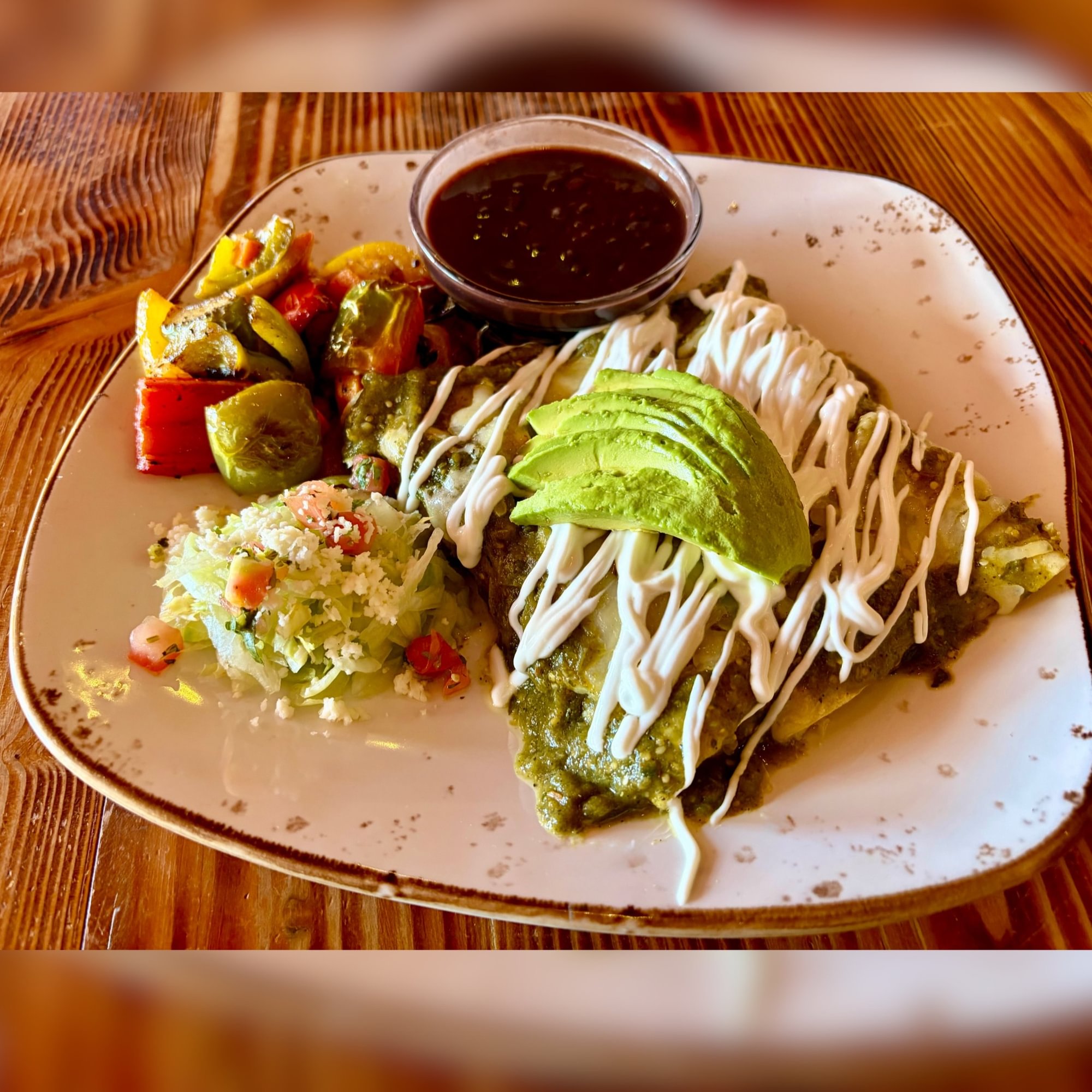Enchiladas Verdes