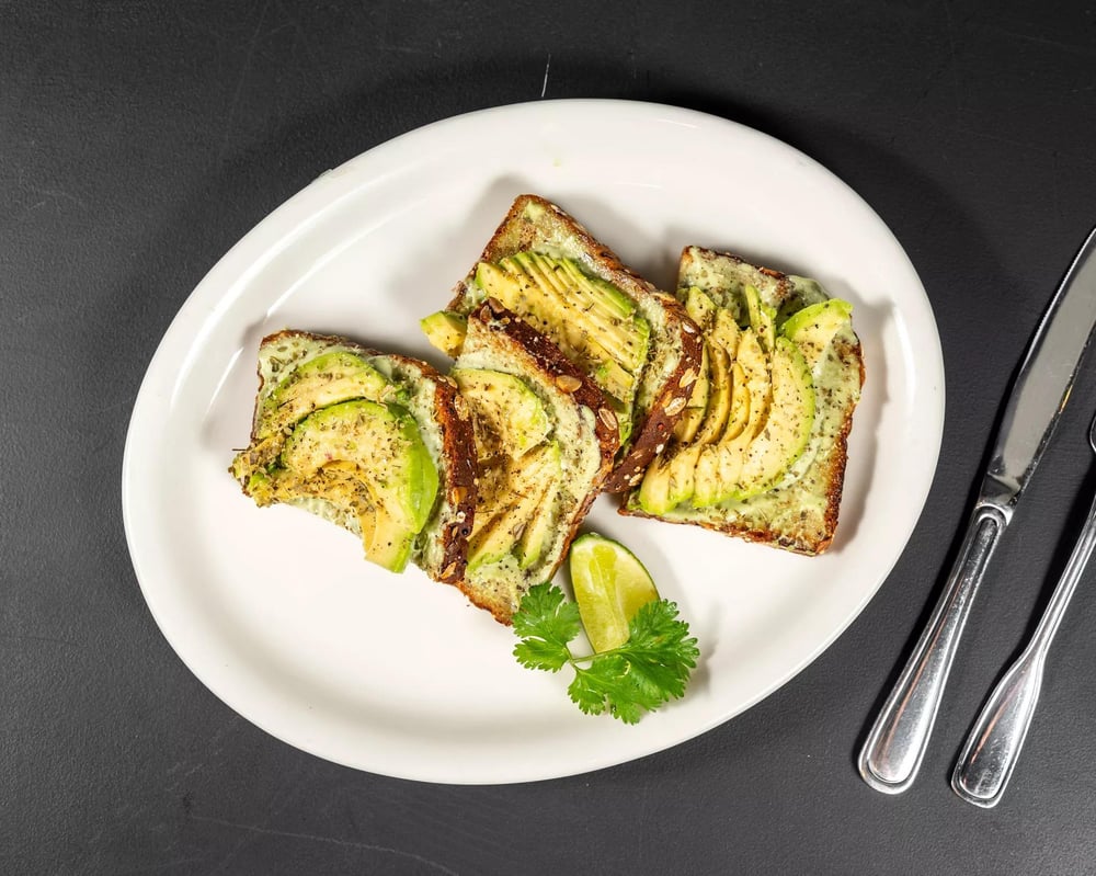 Avocado Herb Toast