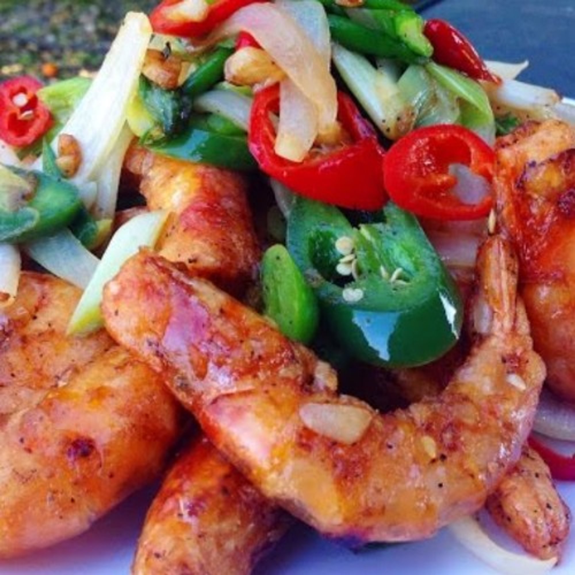 Salt and Pepper Shrimp - Tom Rang Muoi