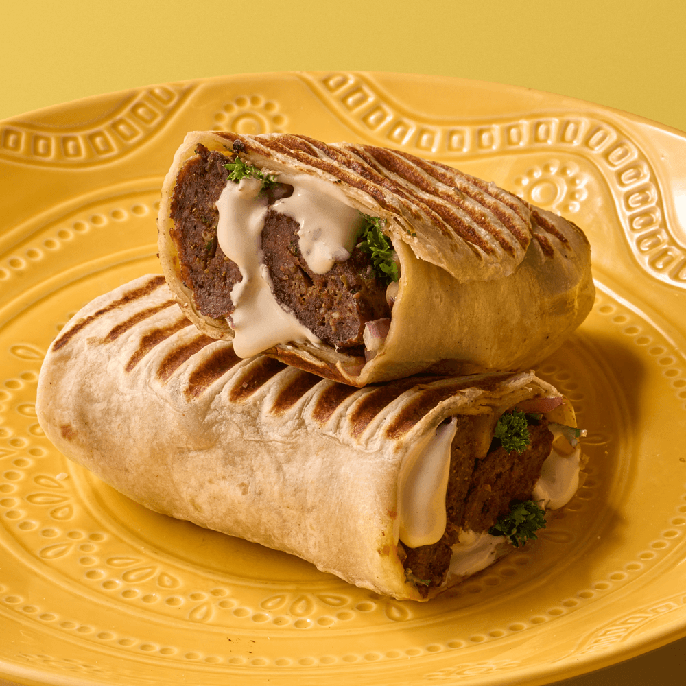Egyptian Kofta Kabob Wrap