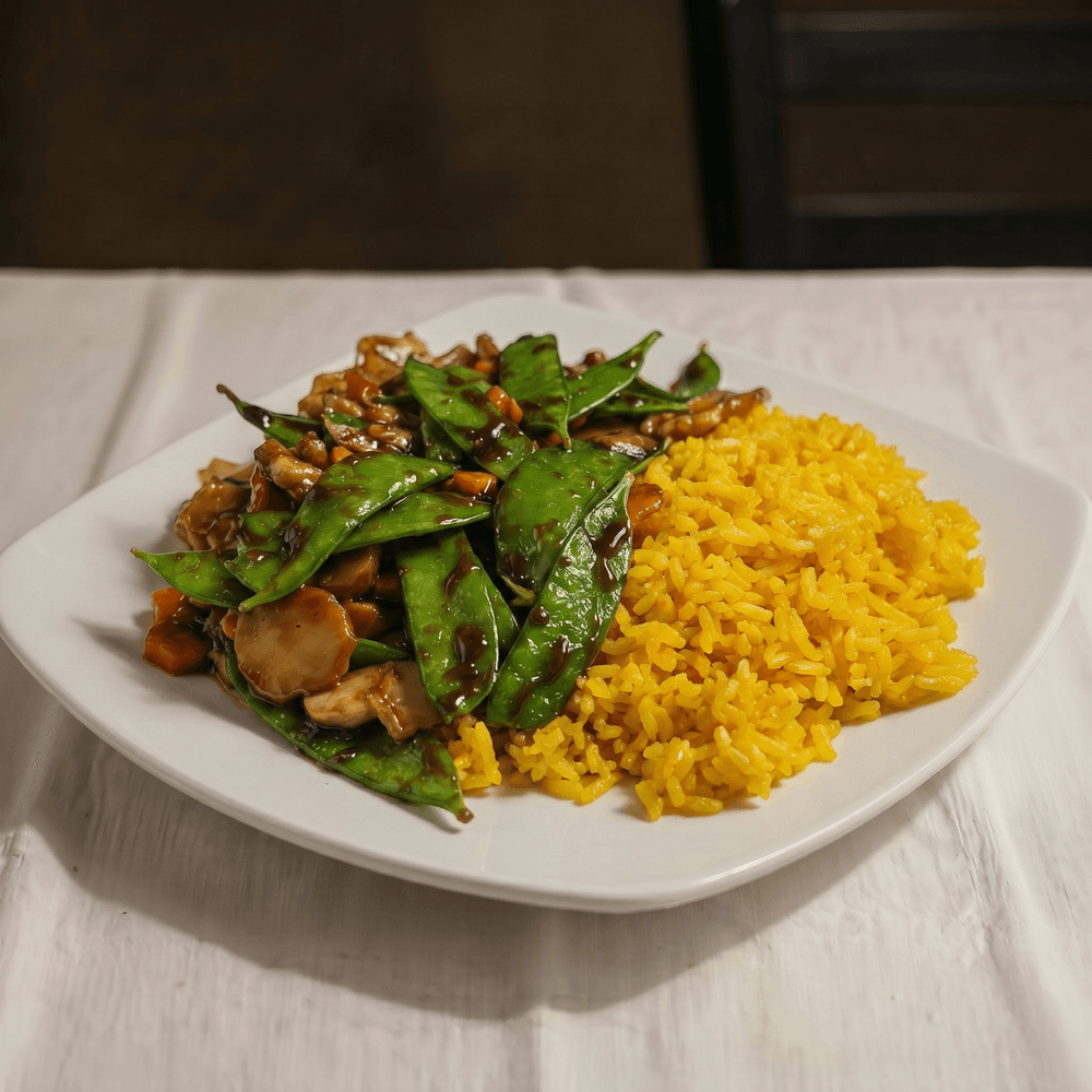 Chicken with Snow Peas
