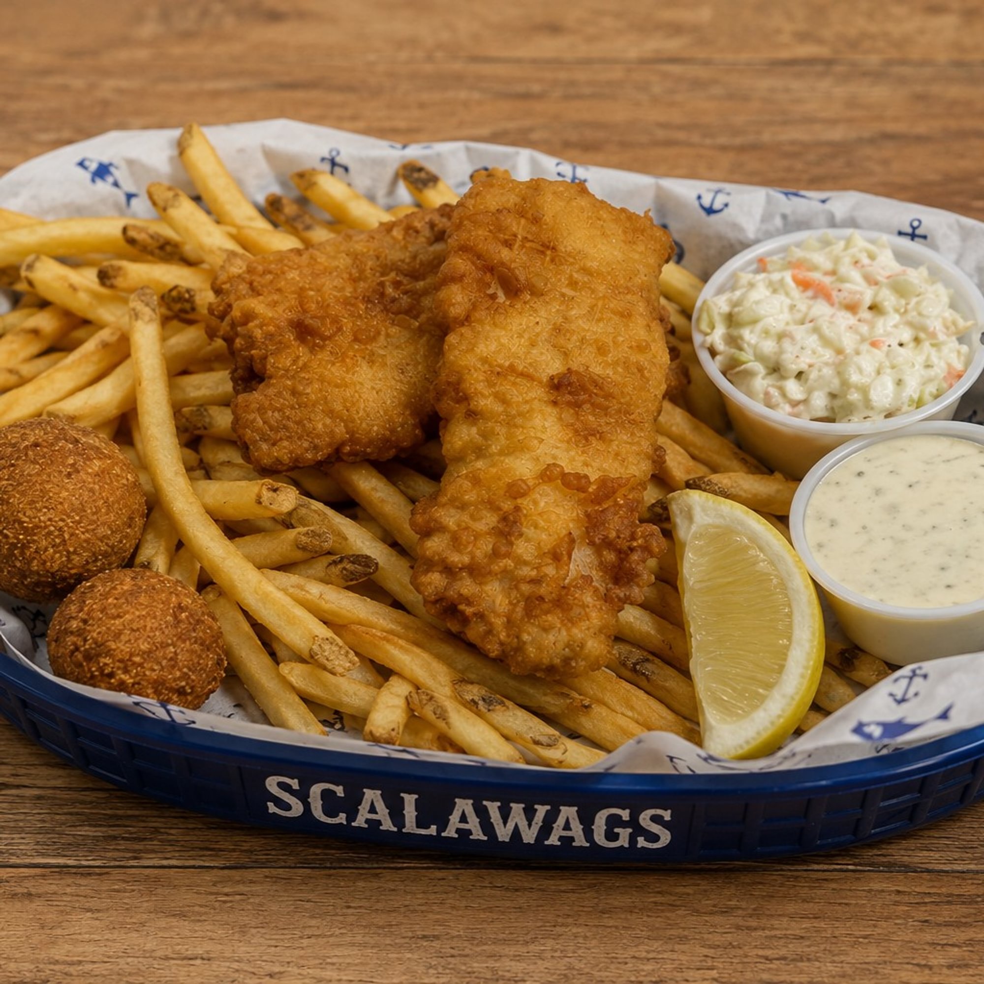 Atlantic Cod Basket
