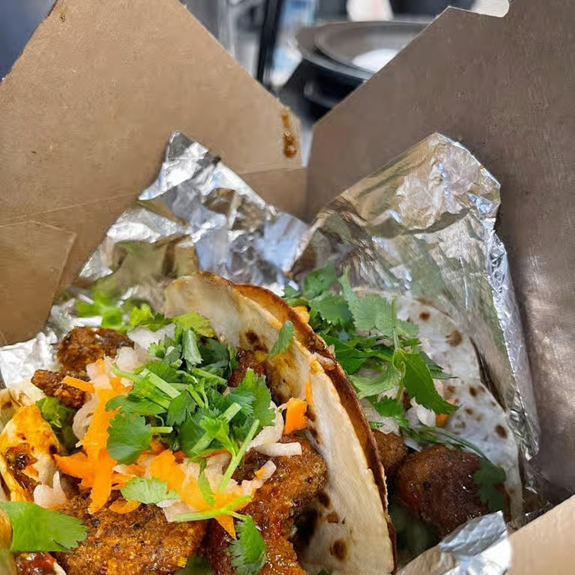 Bang Bang Shrimp Tacos