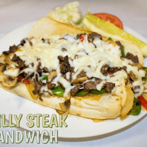 Philly Steak Sandwich Deluxe