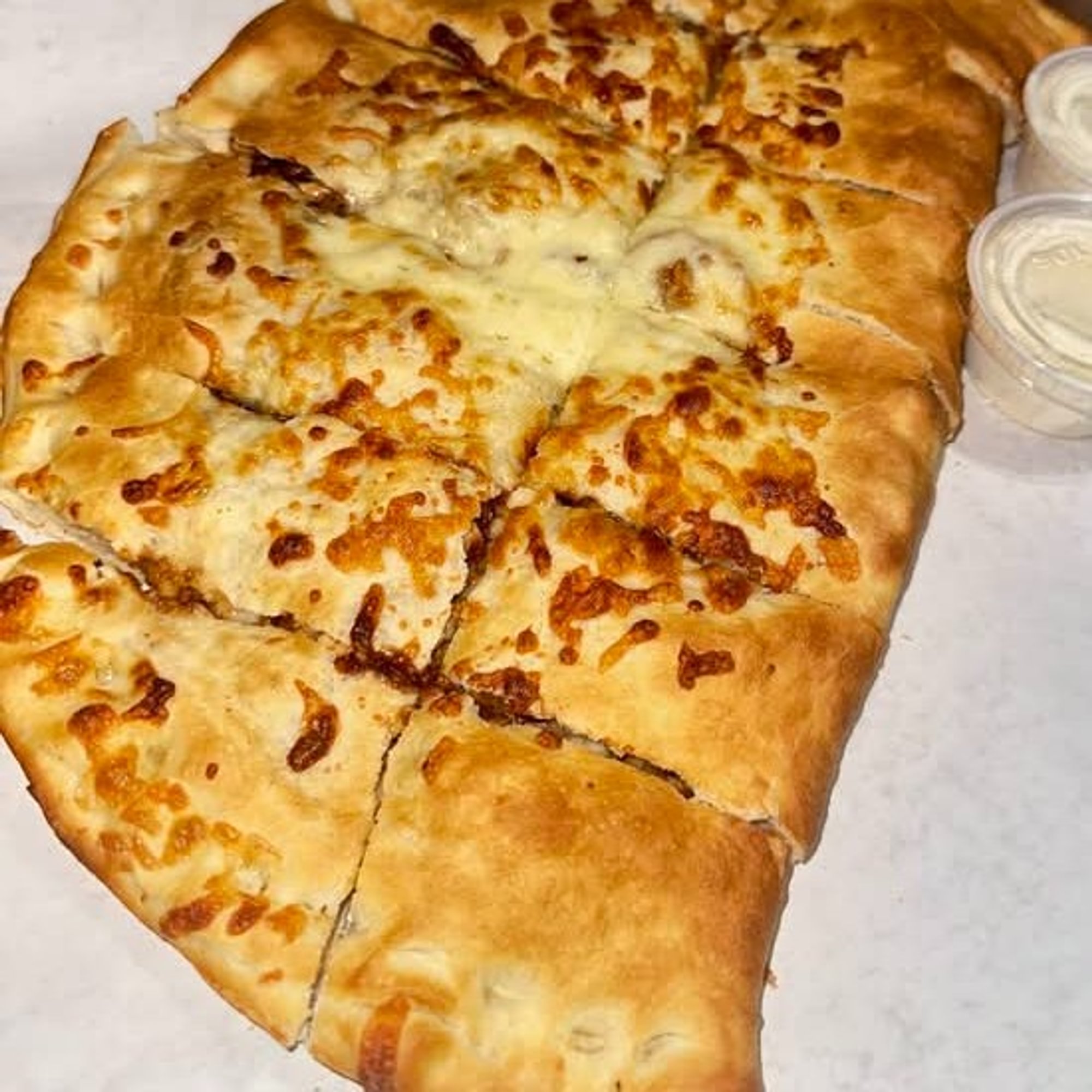 BBQ Chicken Calzone