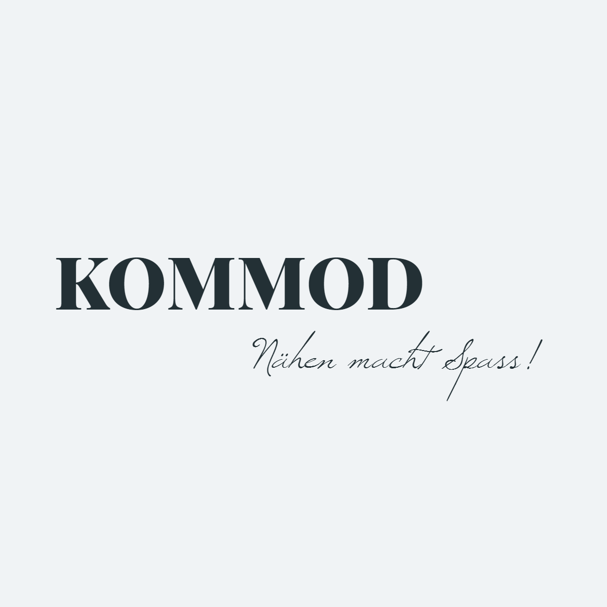 Logo von Kommod - Nähen macht Spaß