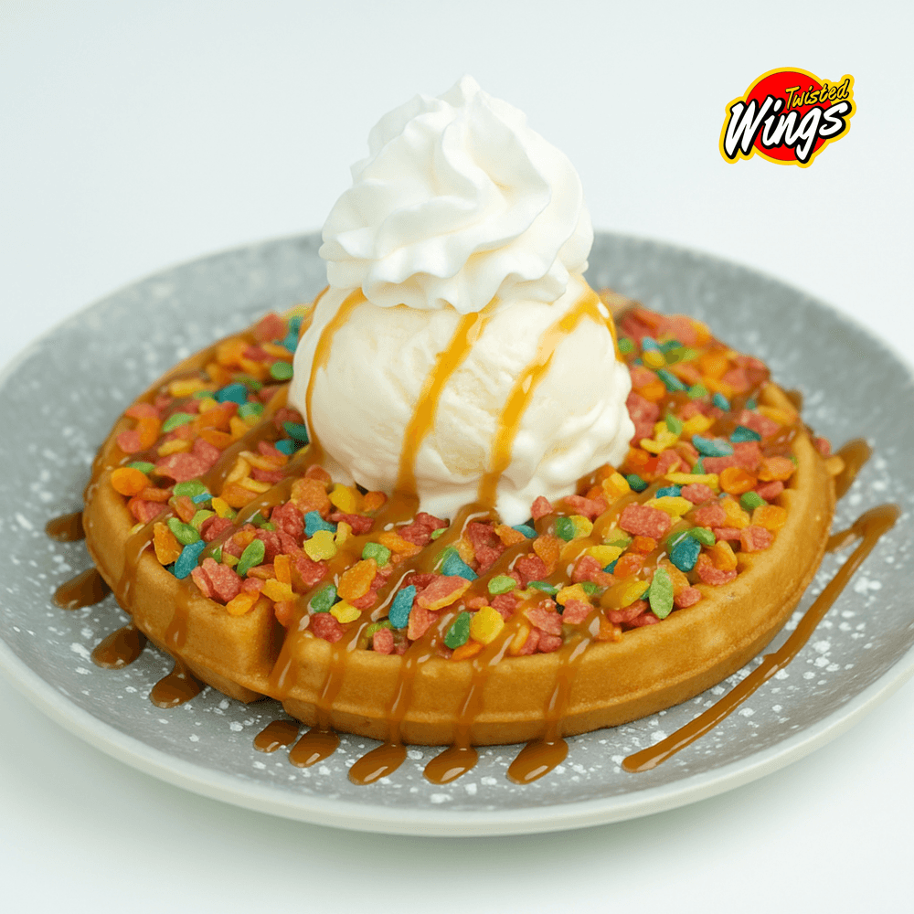 FRUITY PEBBLES WAFFLE