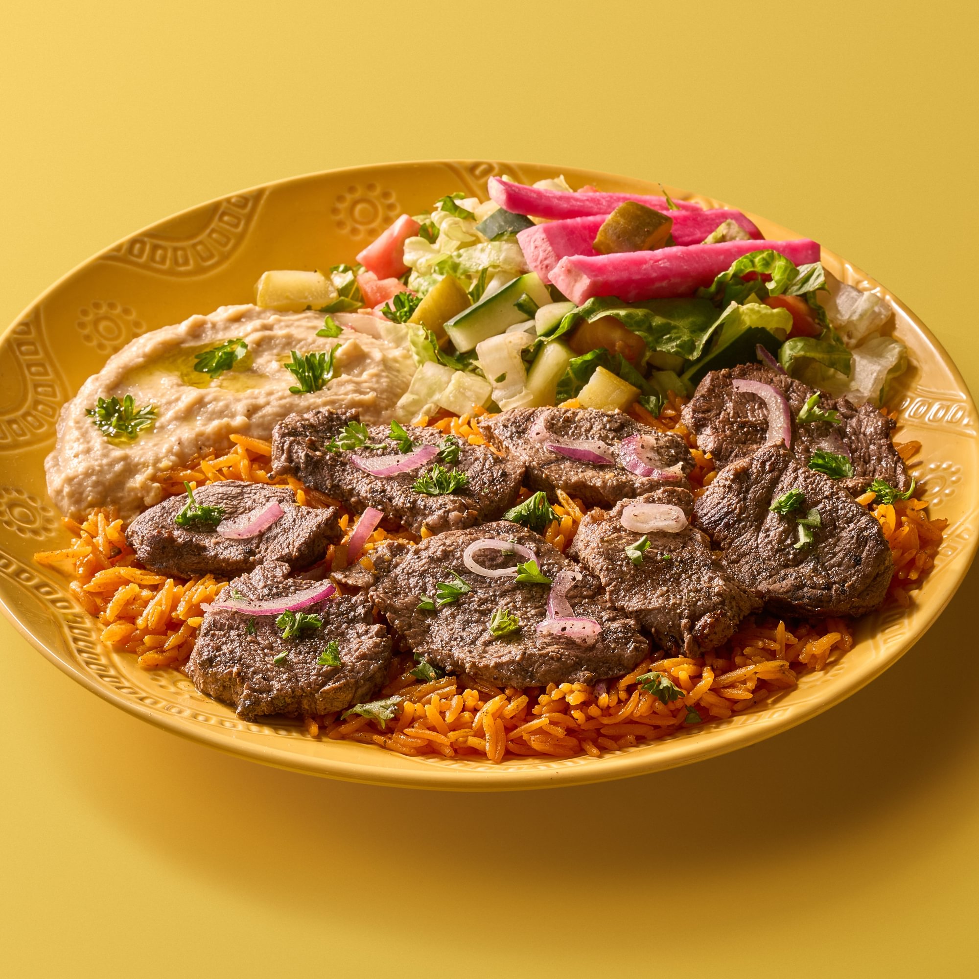 Beef Kabob Plate (Filet Mignon)