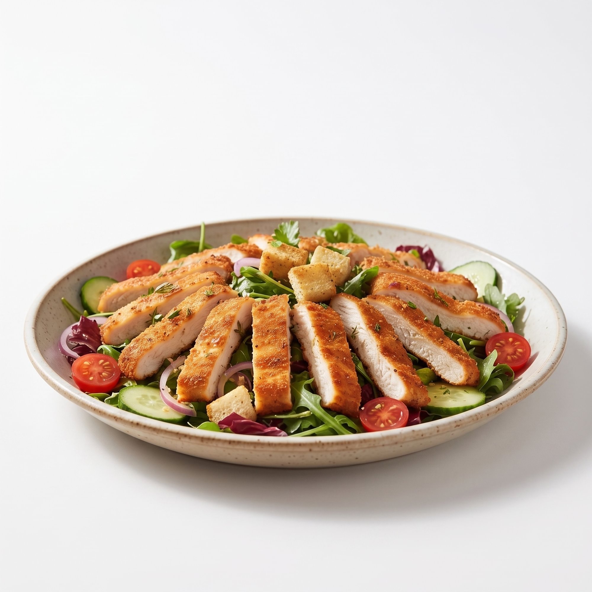 Chicken Cutlet Salad