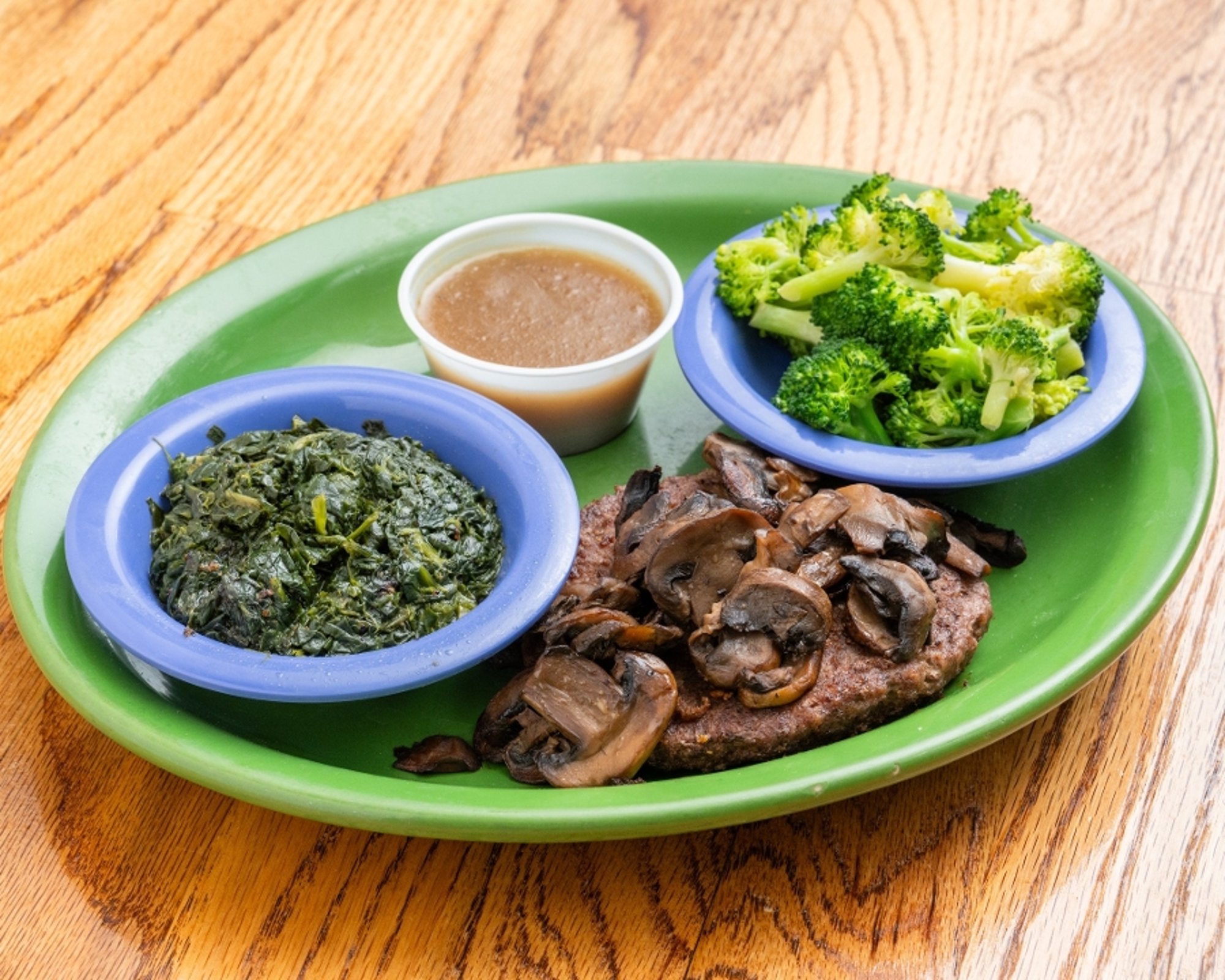 Montreal Mushroom Chopped Steak