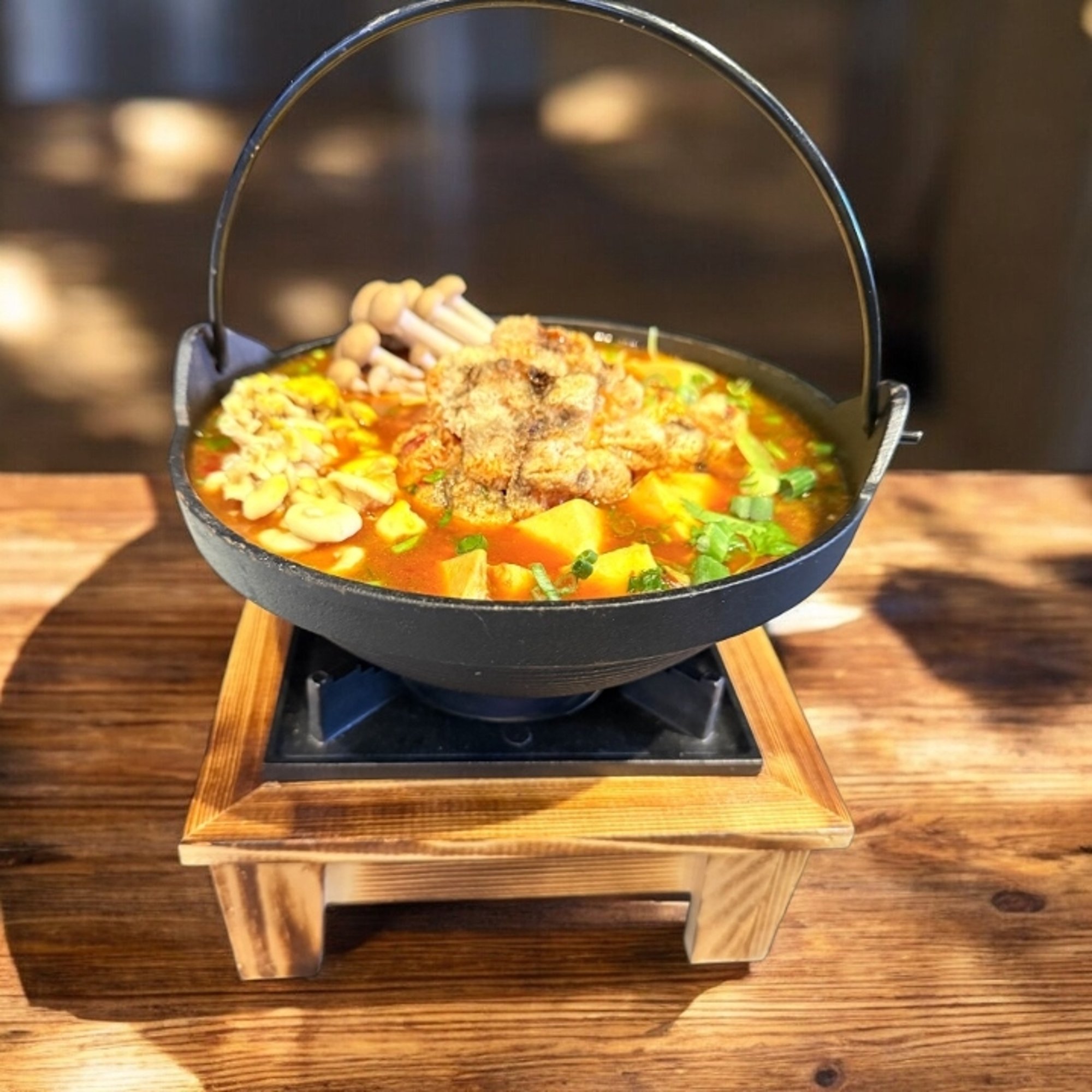 Mushroom Tofu Stew
