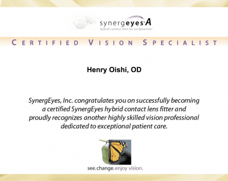 Eye Appeal Optometry: Henry Oishi, OD Photo