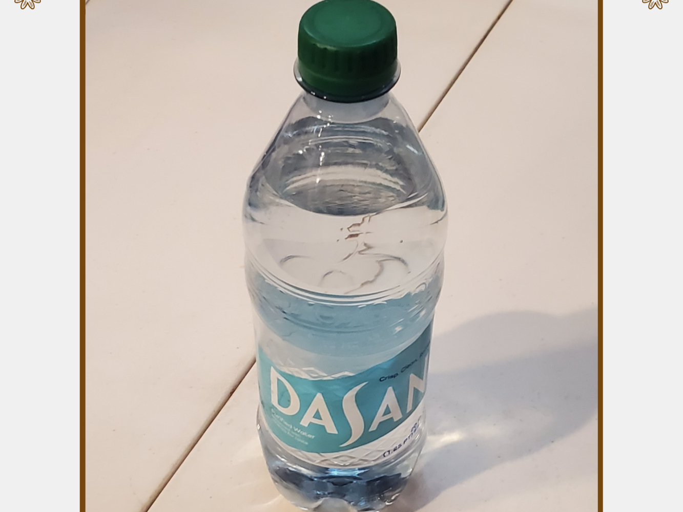 DASANI WATER BOTTLE