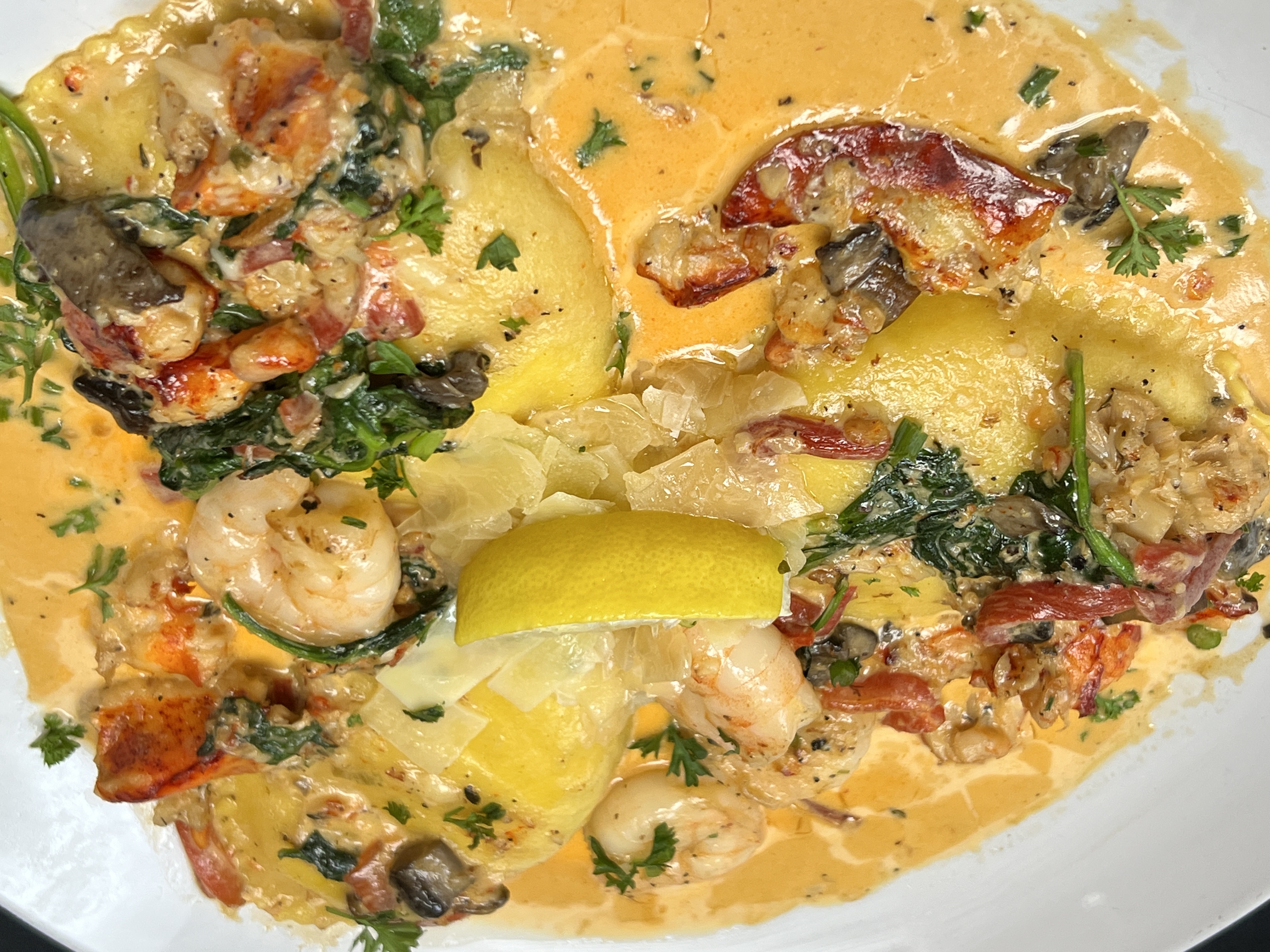 Seafood Ravioli