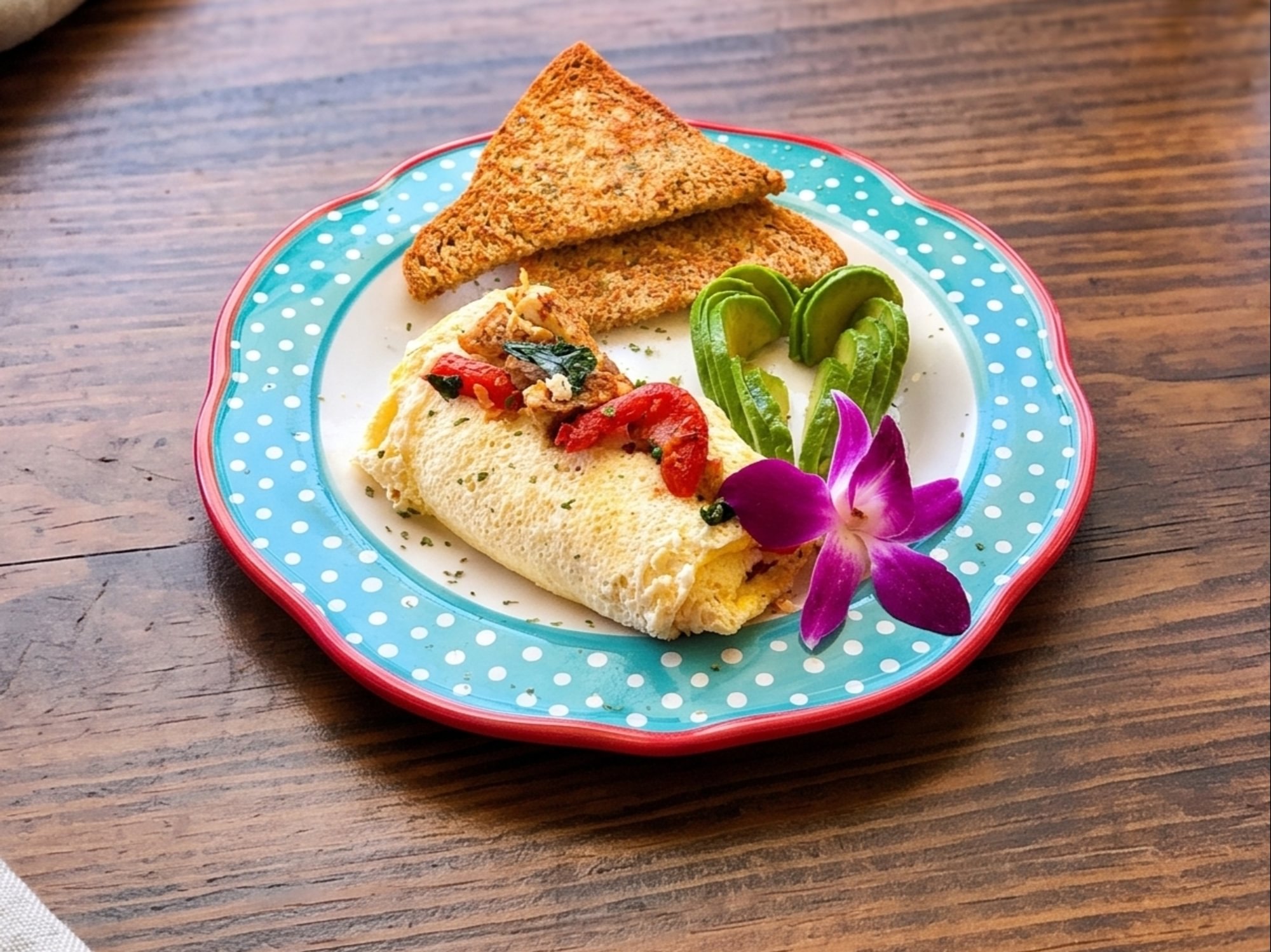 Egg White Omelette