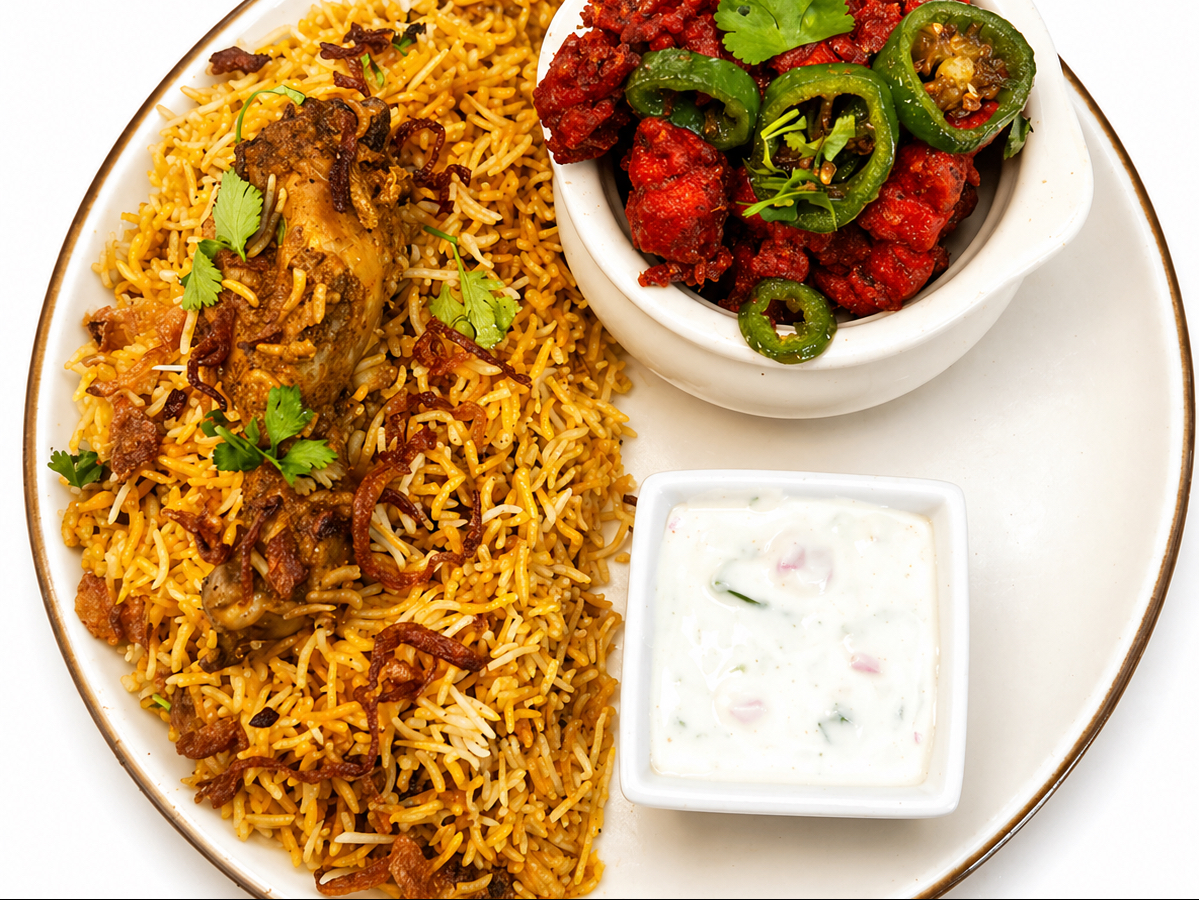 Chicken Biryani Lunch Combo