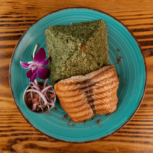 Arroz Norteño Con Salmon