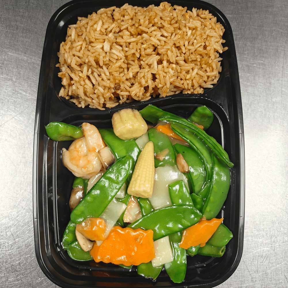 Shrimp with Snow Peas